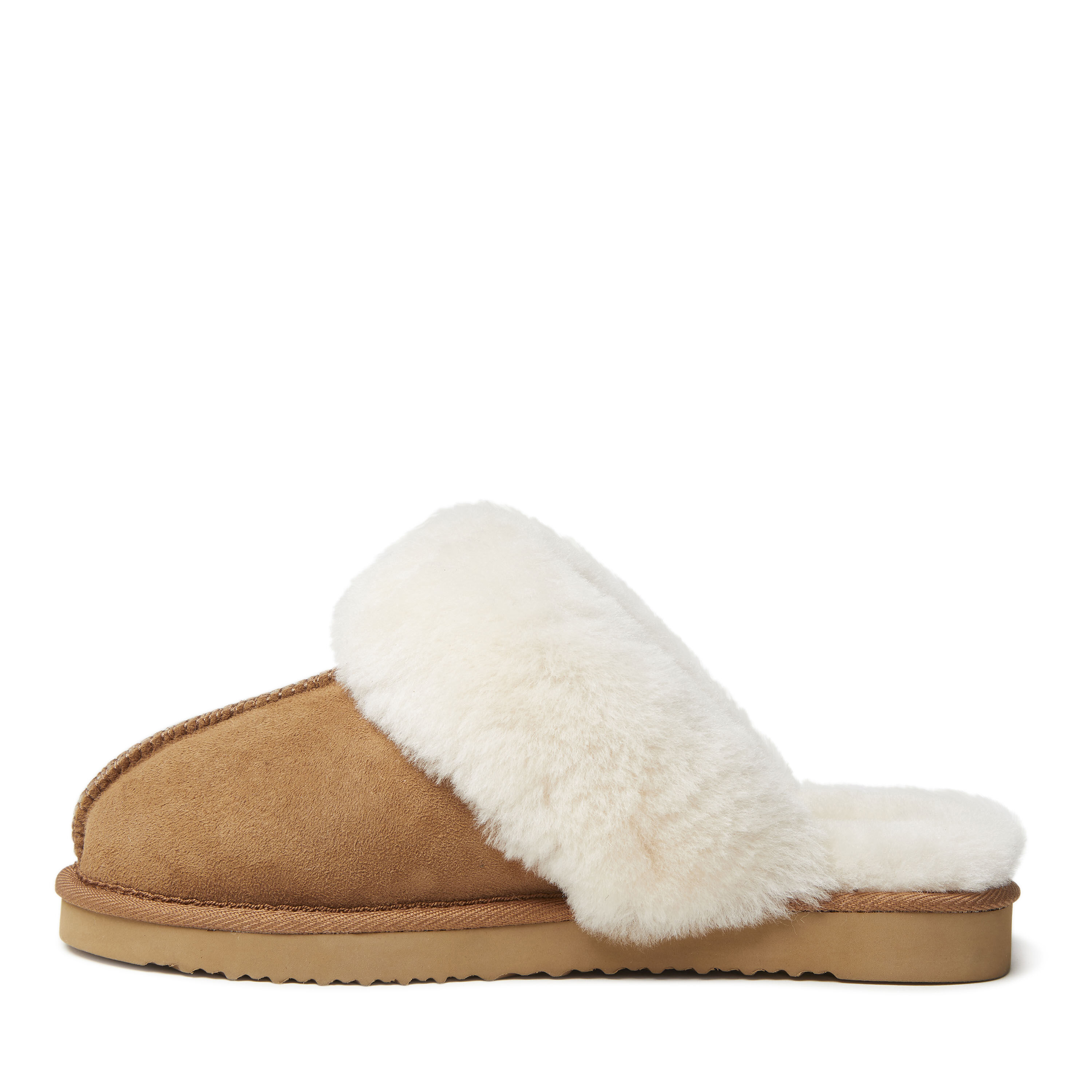 Women's Fireside by Dearfoams Sydney Genuine Shearling Scuff Slipper