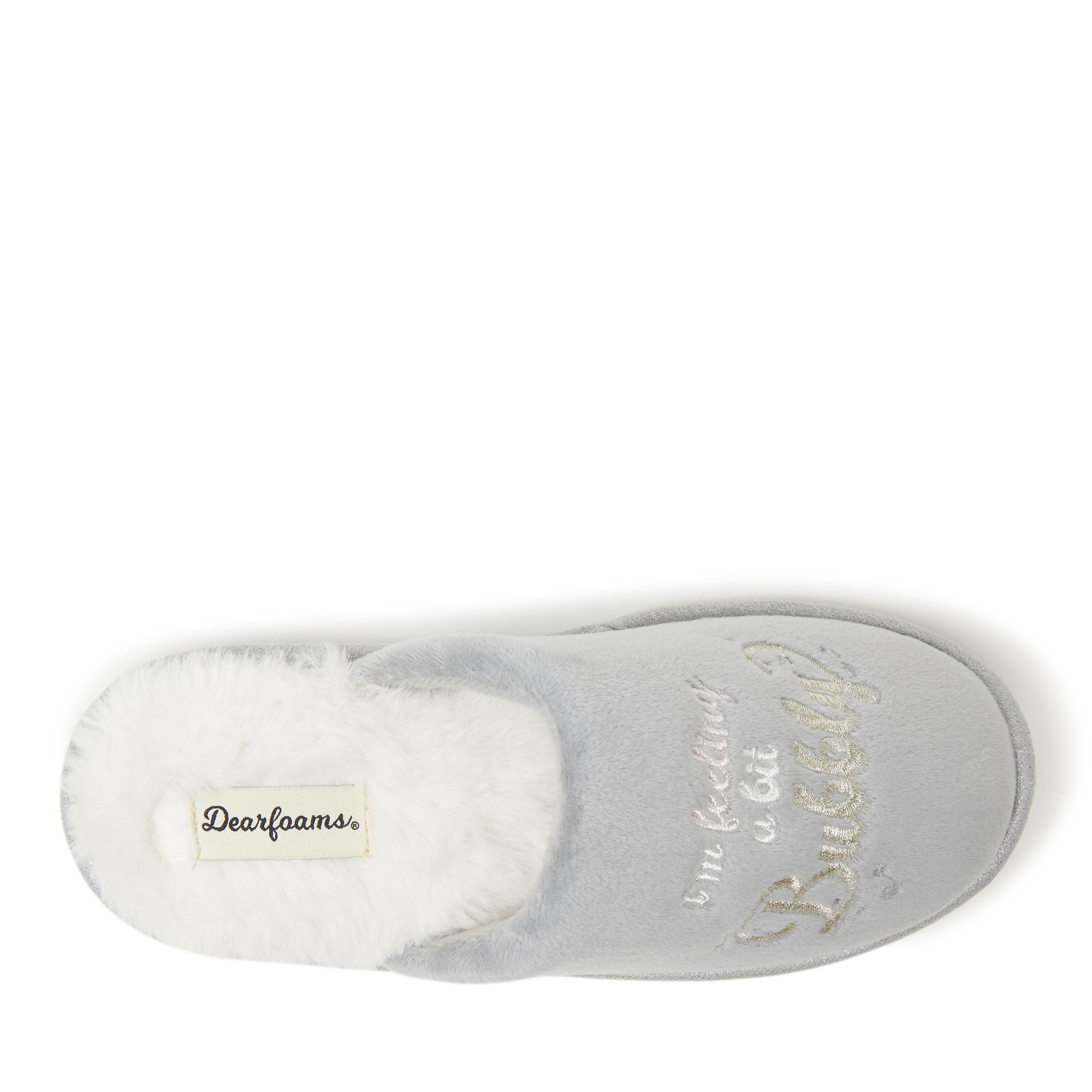 Dearfoam cat nap slippers hotsell