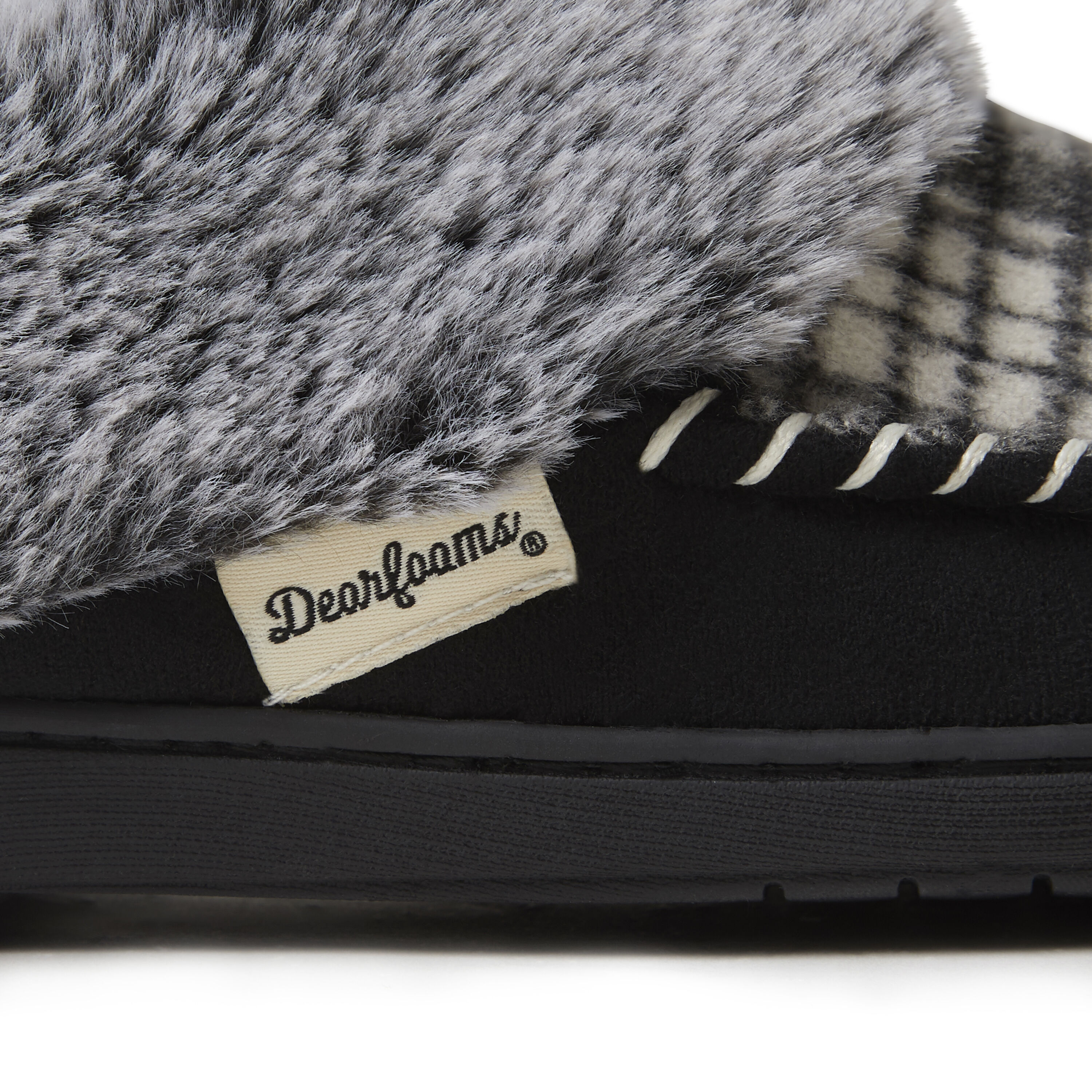 Women's Plaid Clog Slipper