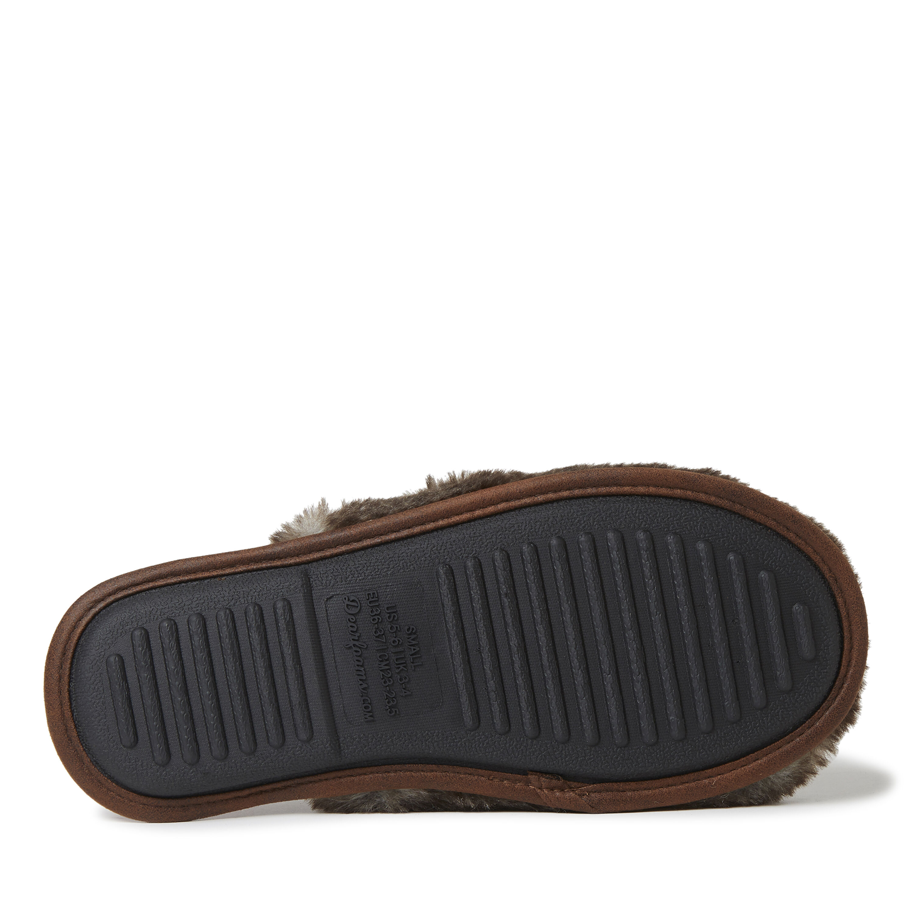 Women's Furry Auntie or Big Sis Bear Scuff Slipper