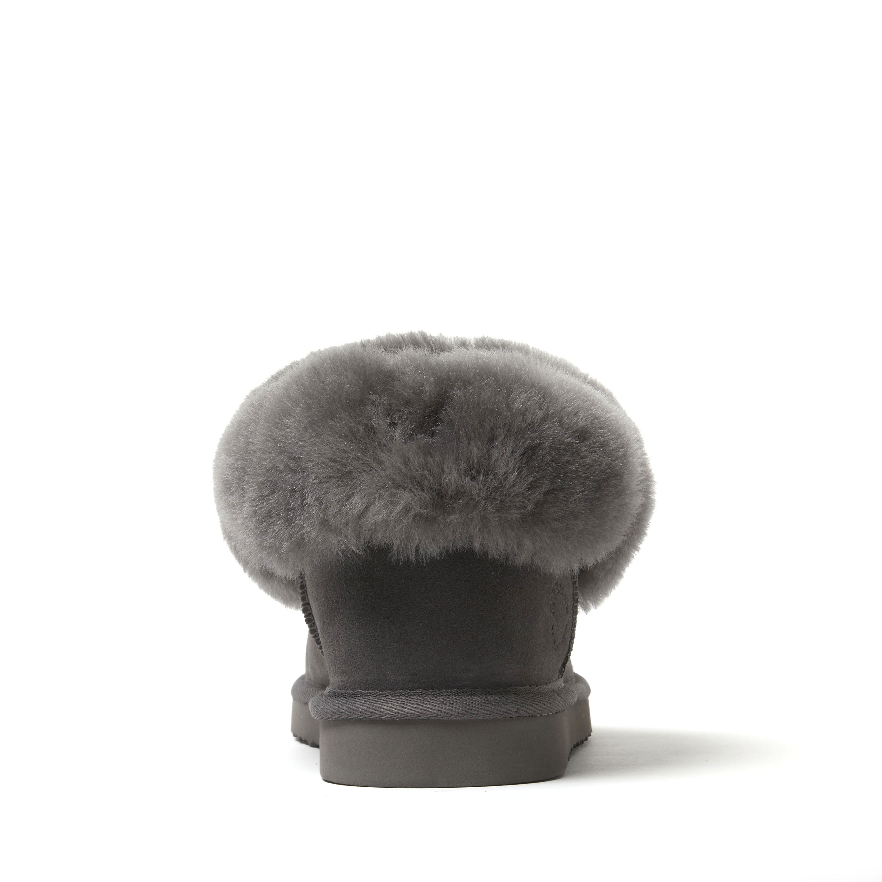 Women's Fireside by Dearfoams Perth Genuine Shearling Foldover Boot Slipper