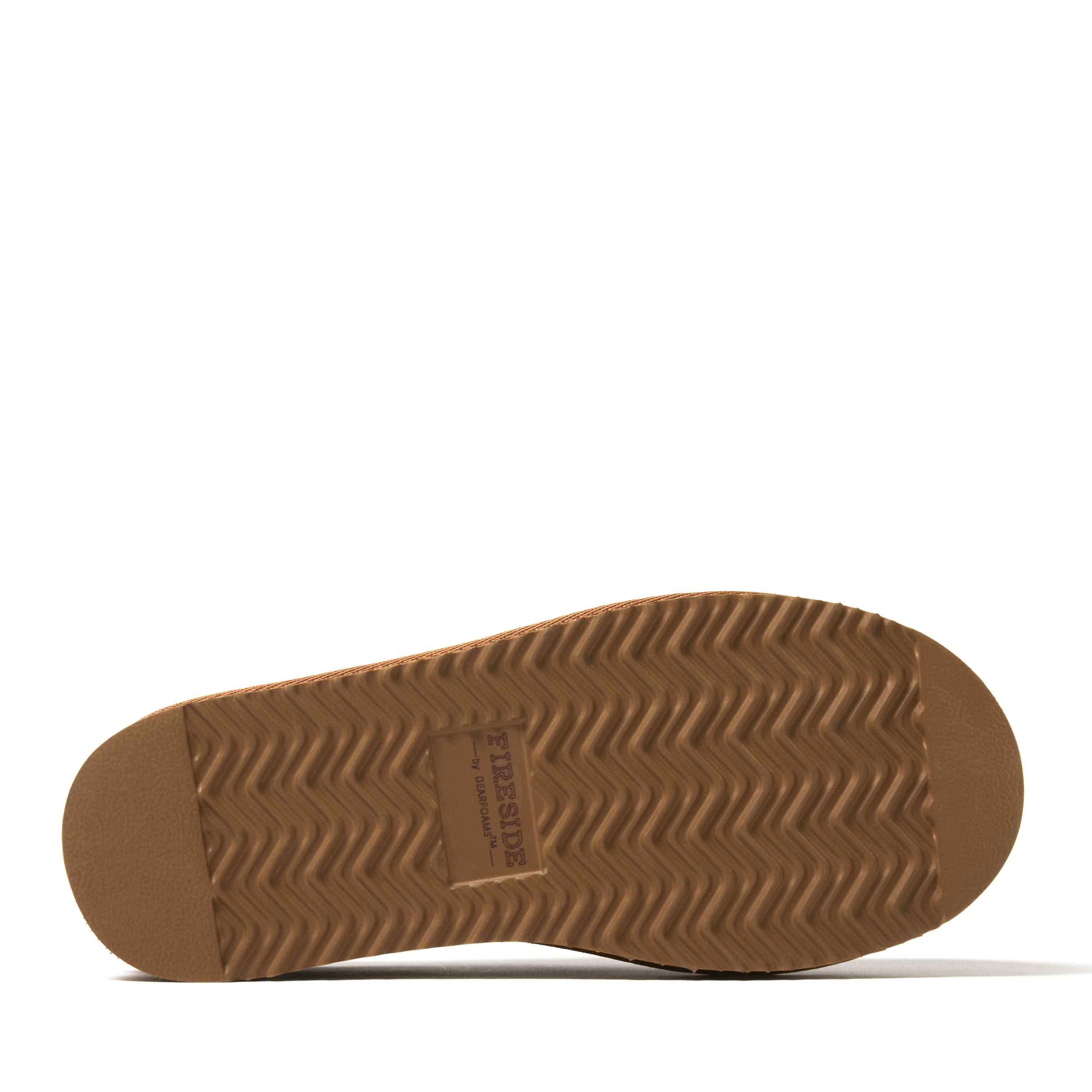 Women's Fireside by Dearfoams Queenstown Platform Genuine Shearling Clog