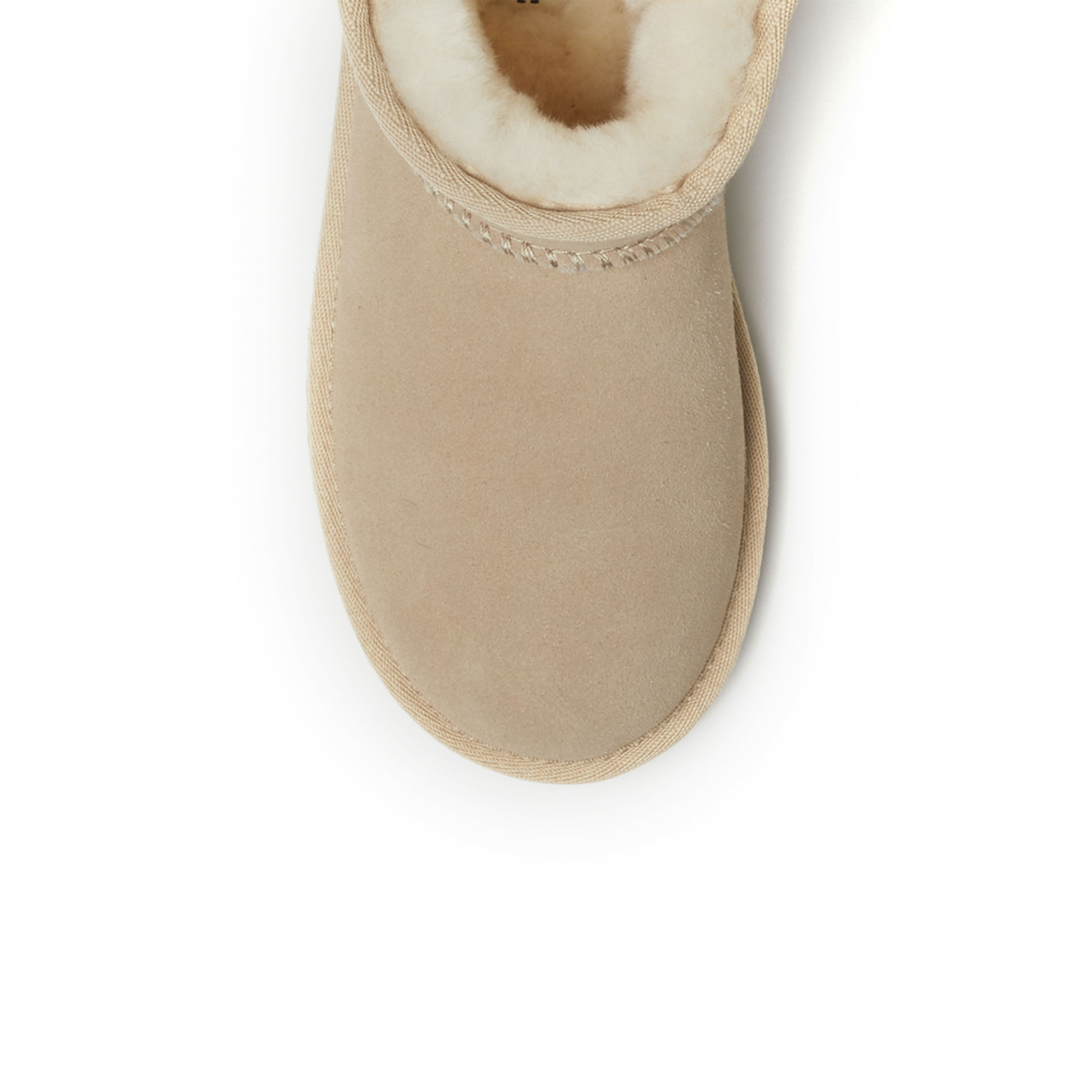 Women's Fireside by Dearfoams Riverland Genuine Shearling Micro Bootie