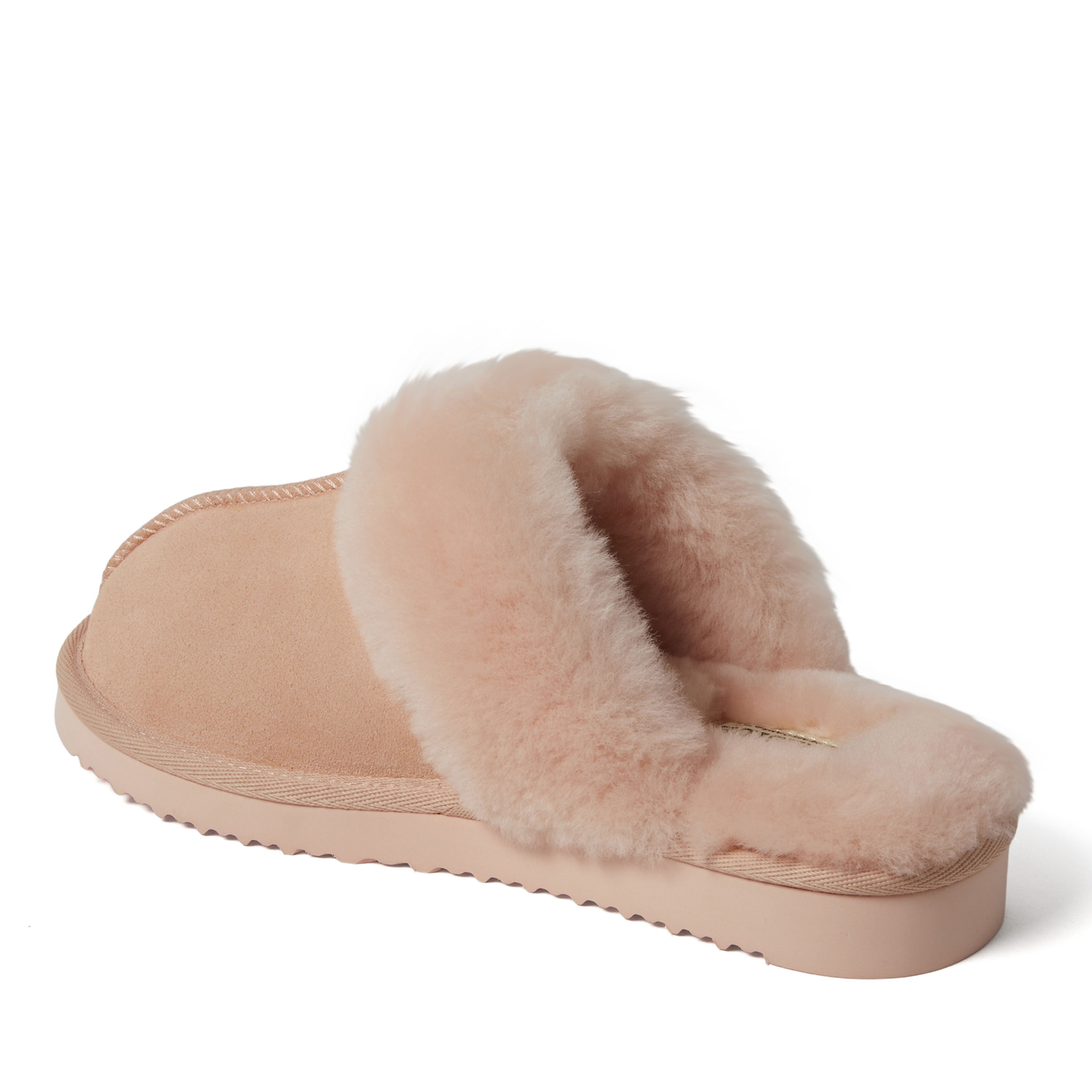 Women's Fireside By Dearfoams Sydney Genuine Shearling Scuff