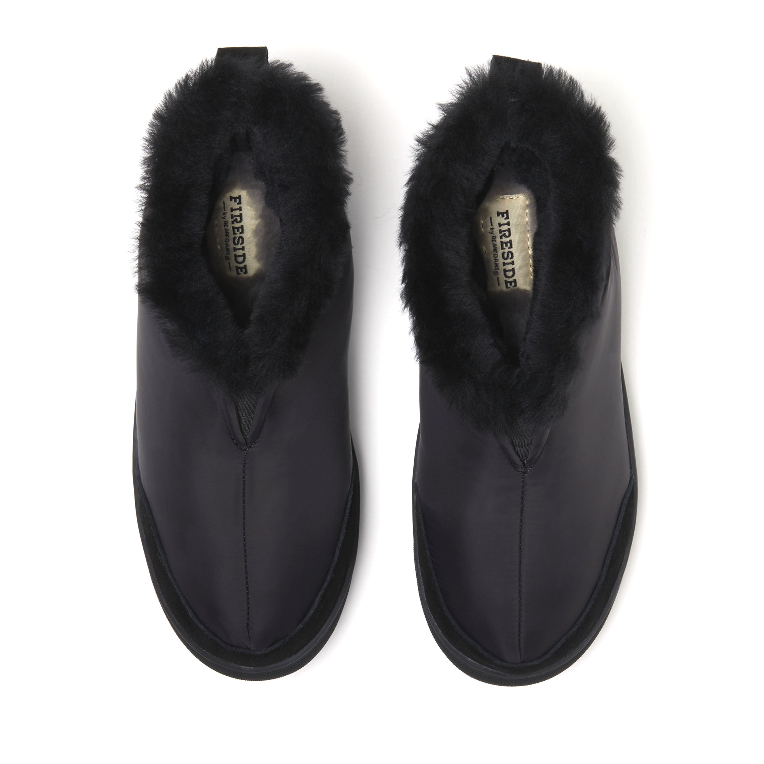 Women's Fireside by Dearfoams Shearling Warm Up Bootie