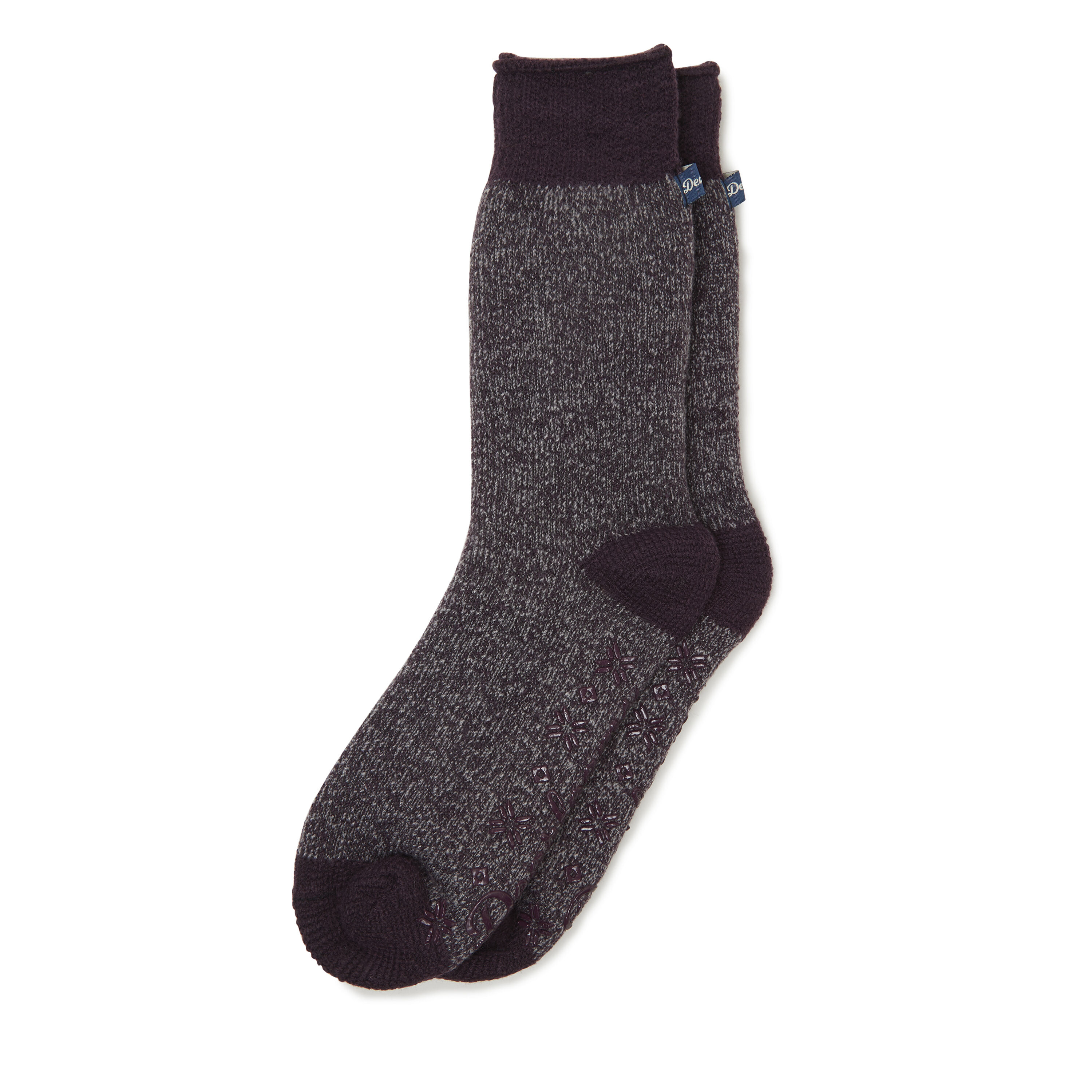 Men's Marled Knit Cabin Sock