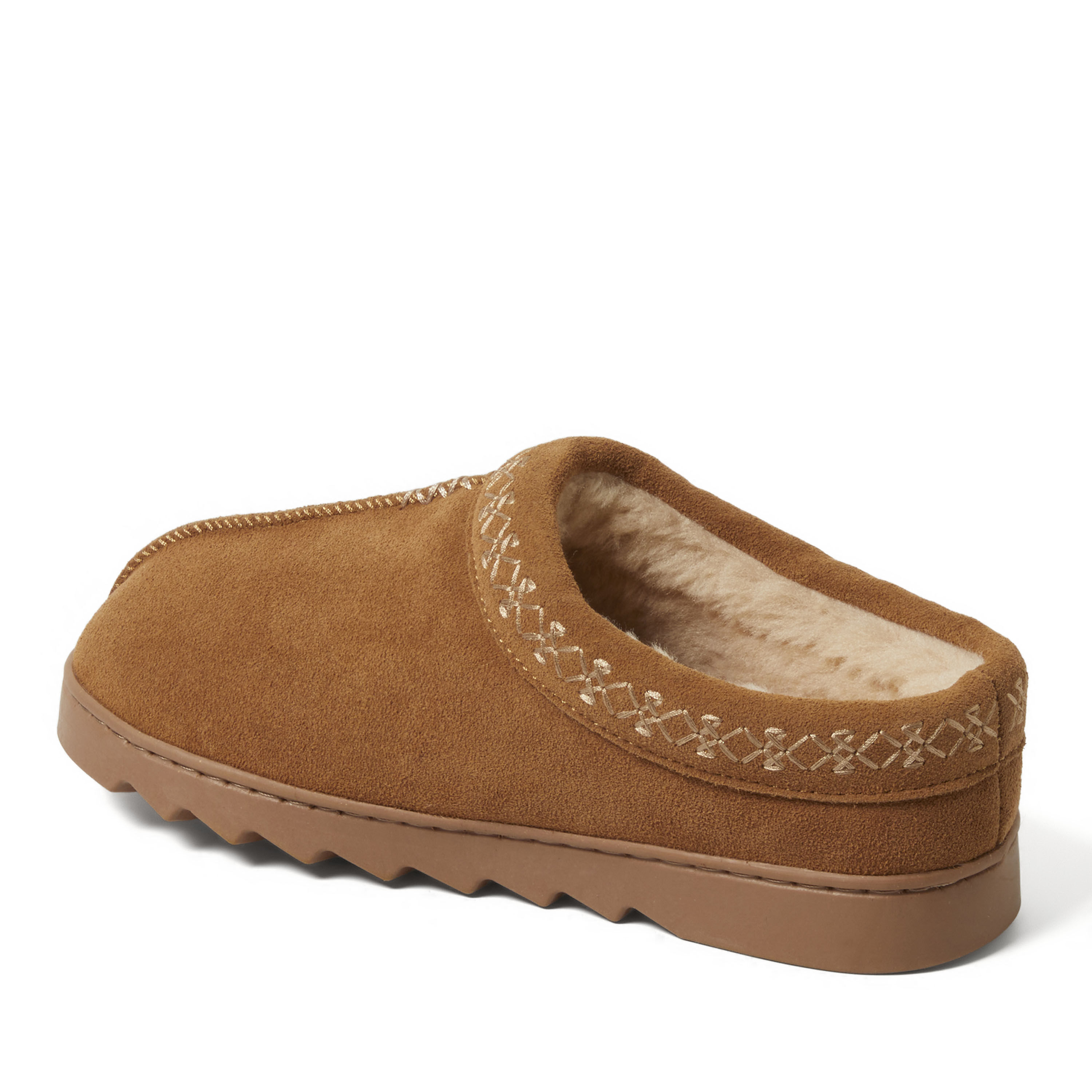 Women's Doreen Genuine Suede Clog with Embroidery