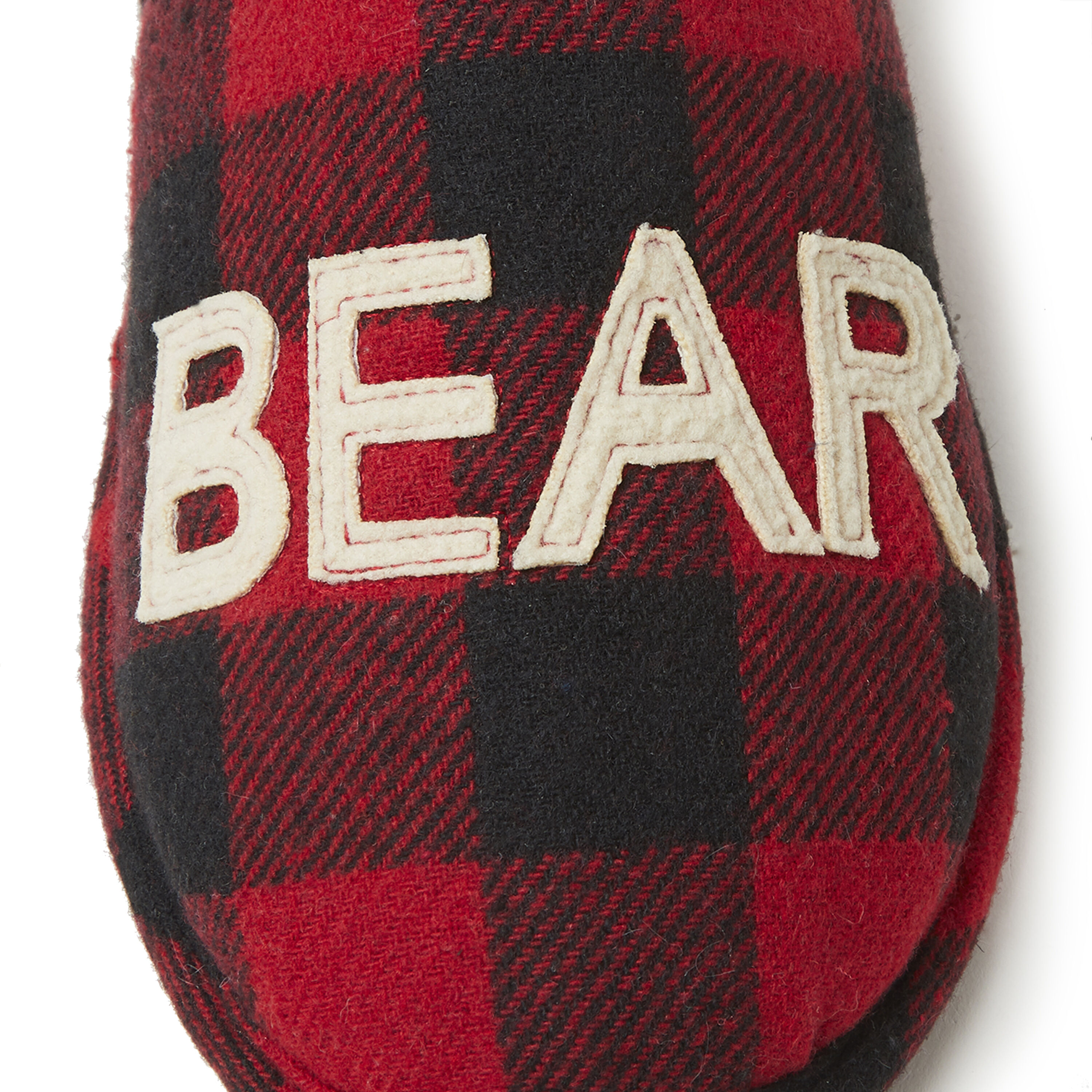 Women s Auntie Bear Buffalo Check Clog Slipper