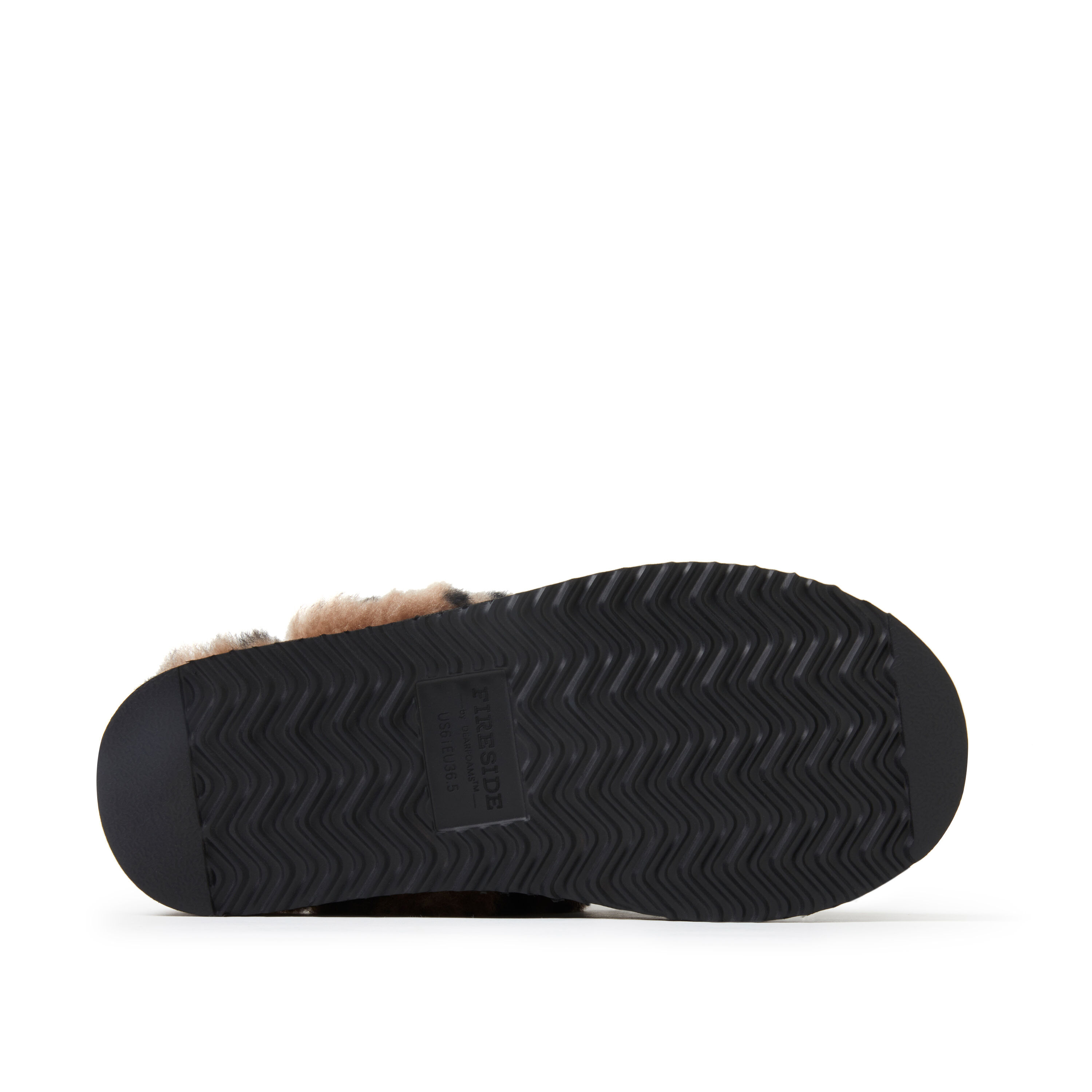 Women's Fireside by Dearfoams Sydney Genuine Shearling Scuff Slipper