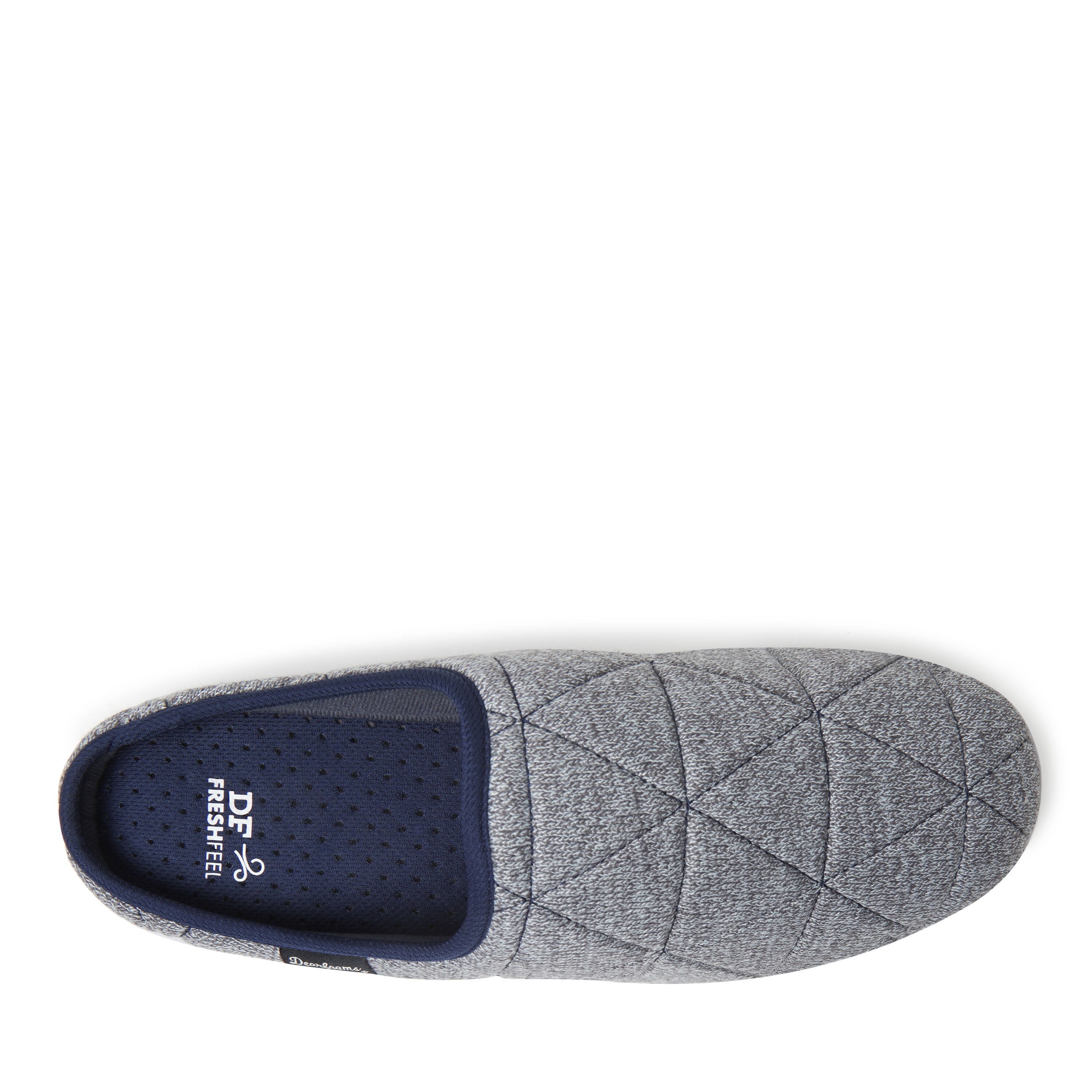 Men's Heathered Knit Clog Slipper