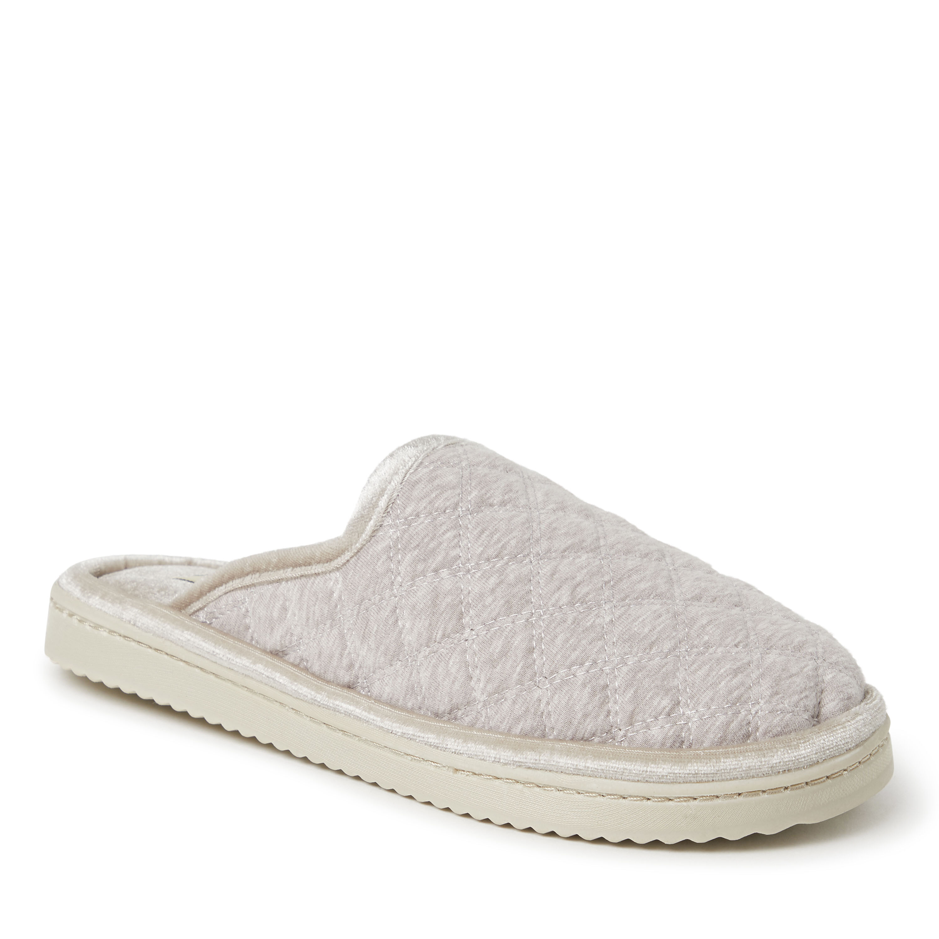 Women's Emily Quilted Jersey Scuff Slipper