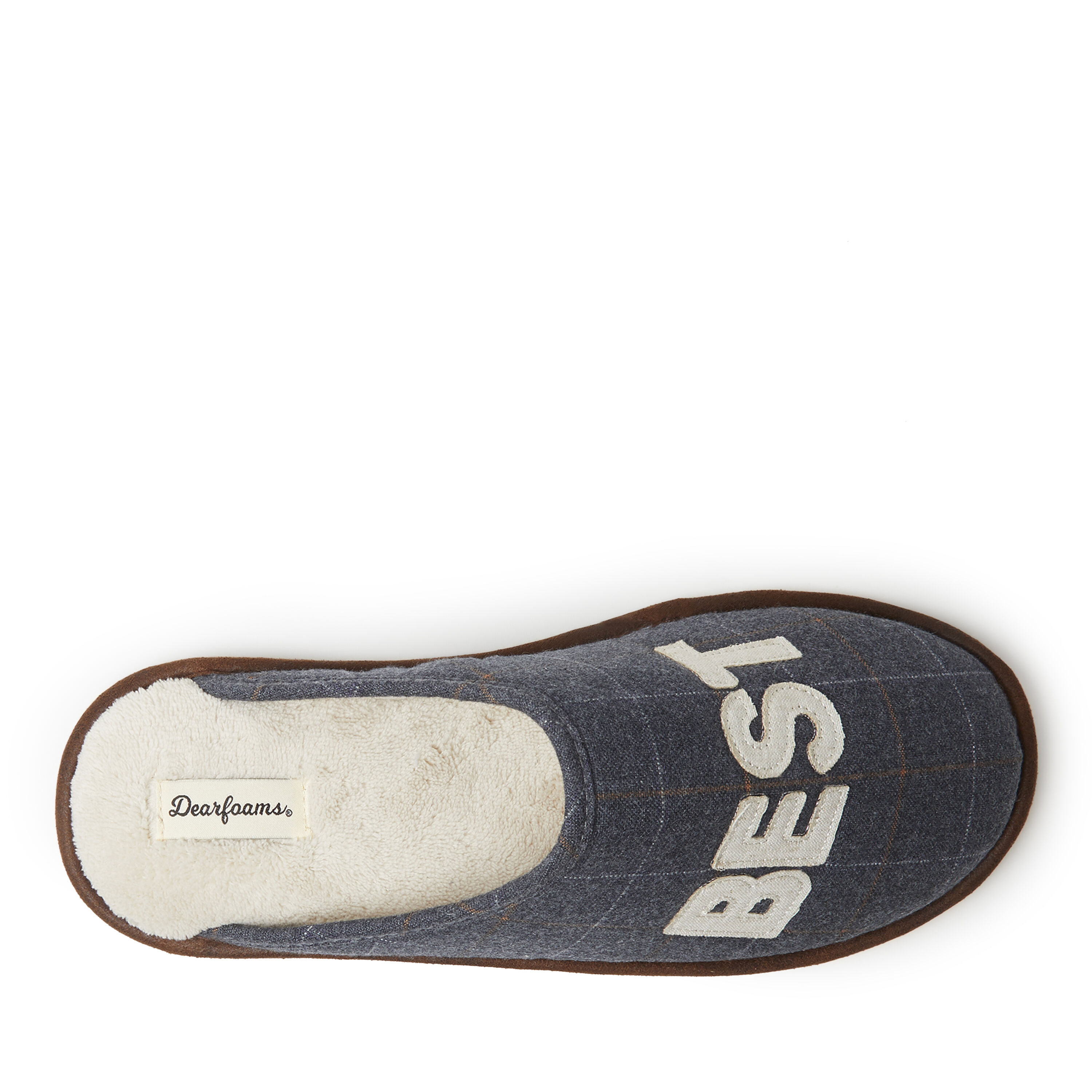 Men s Best Dad Scuff Slipper