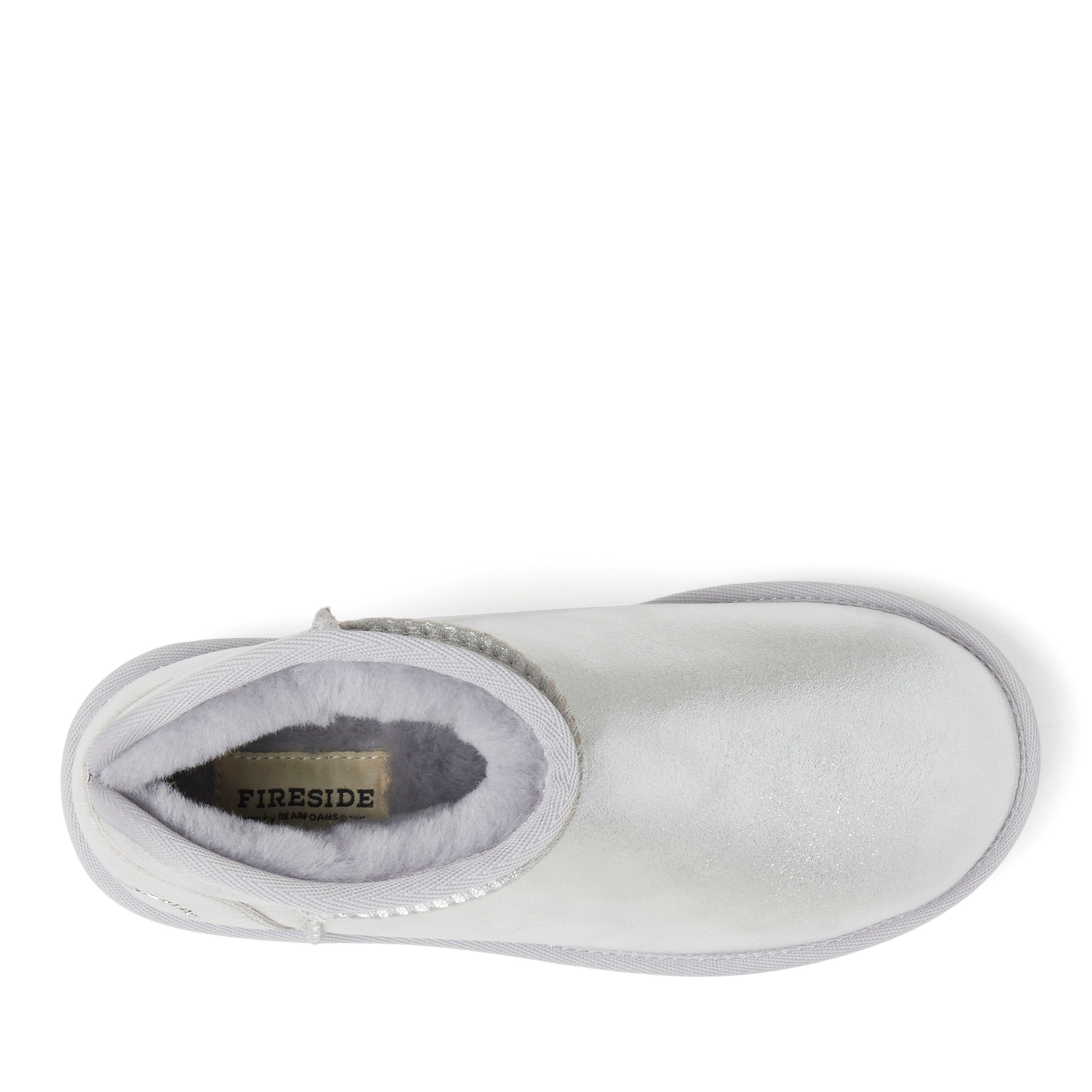 Women's Fireside by Dearfoams Kingston Genuine Shearling Platform Bootie
