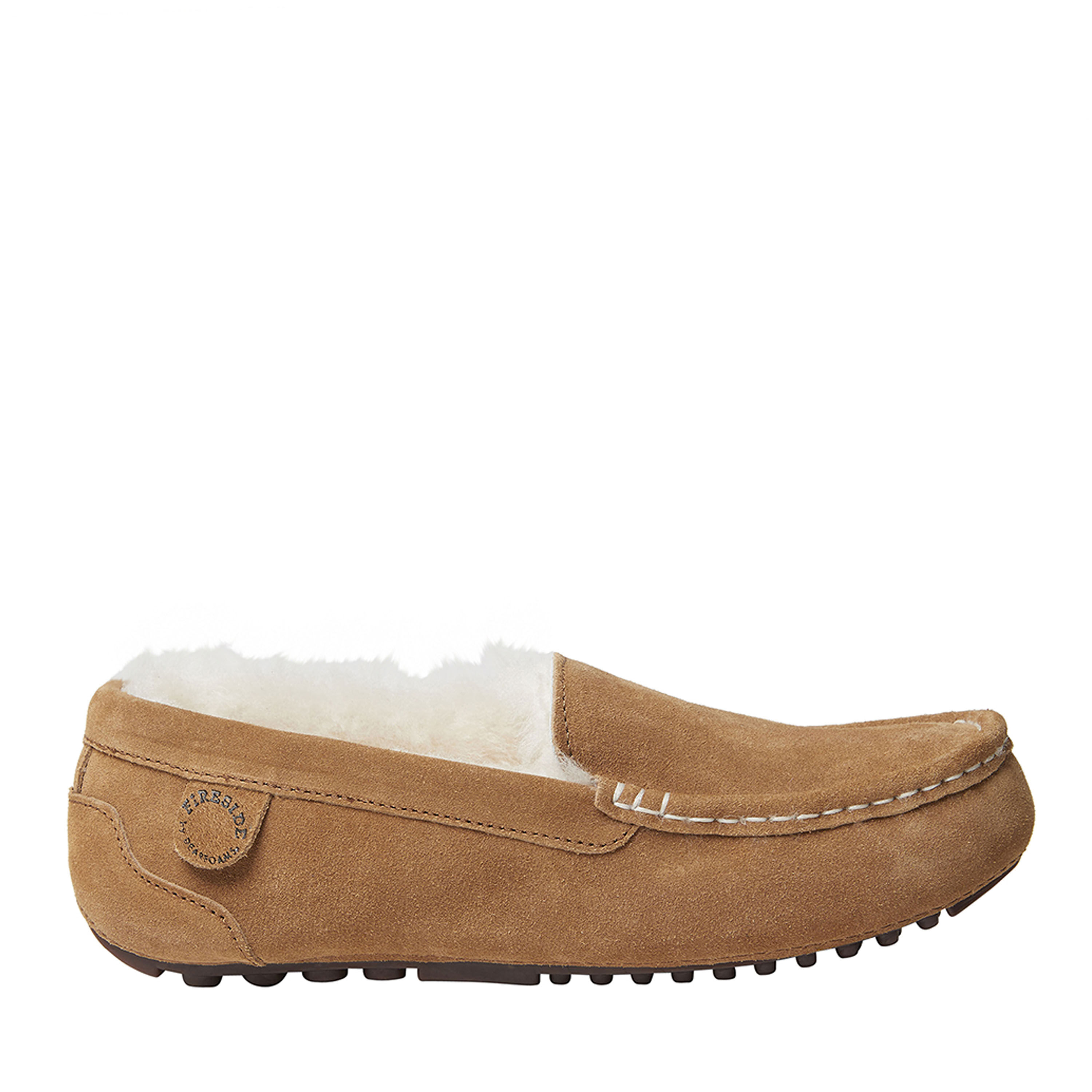 Women's Fireside by Dearfoams Mel Genuine Shearling Moccasin