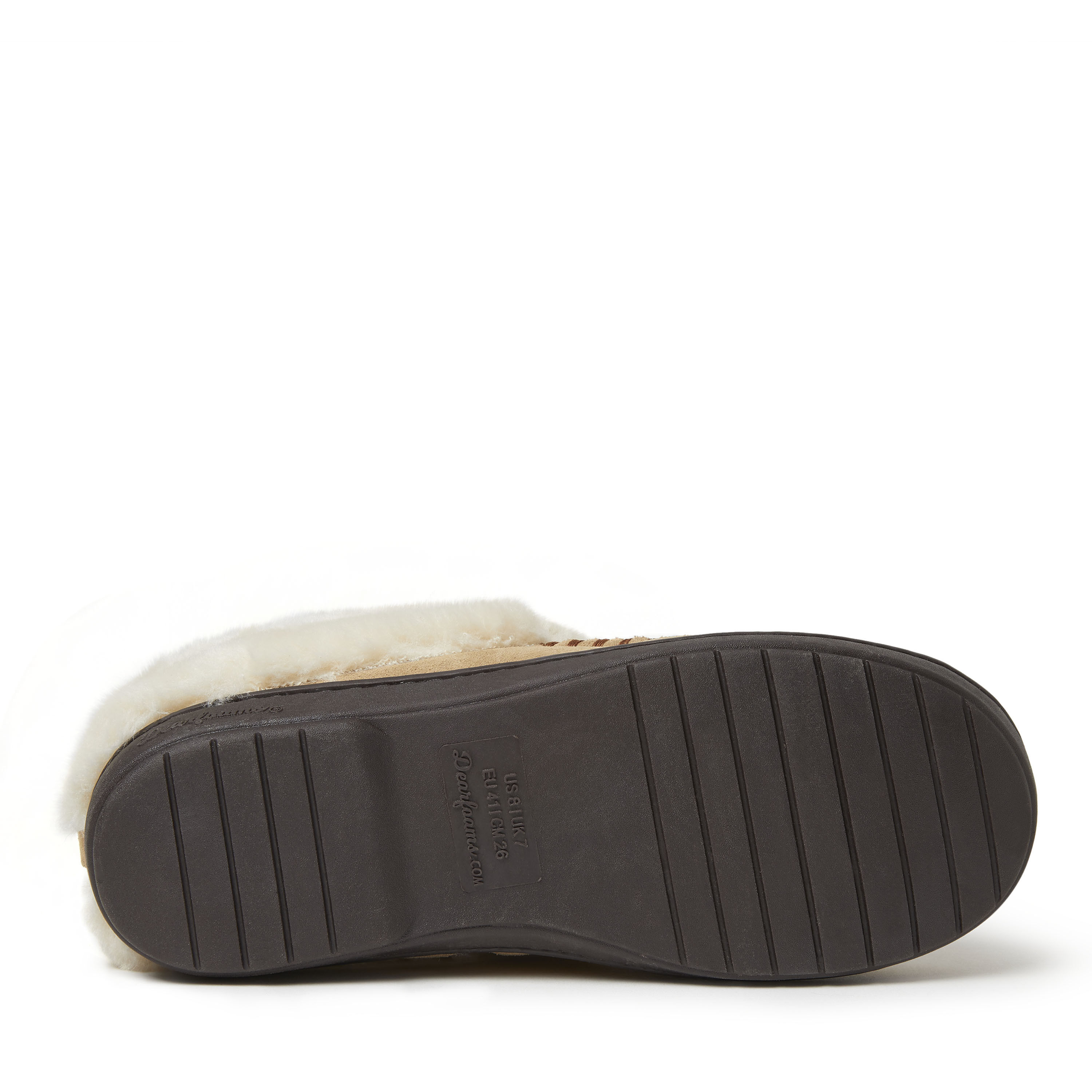 Women's Genuine Suede Moc Toe Clog