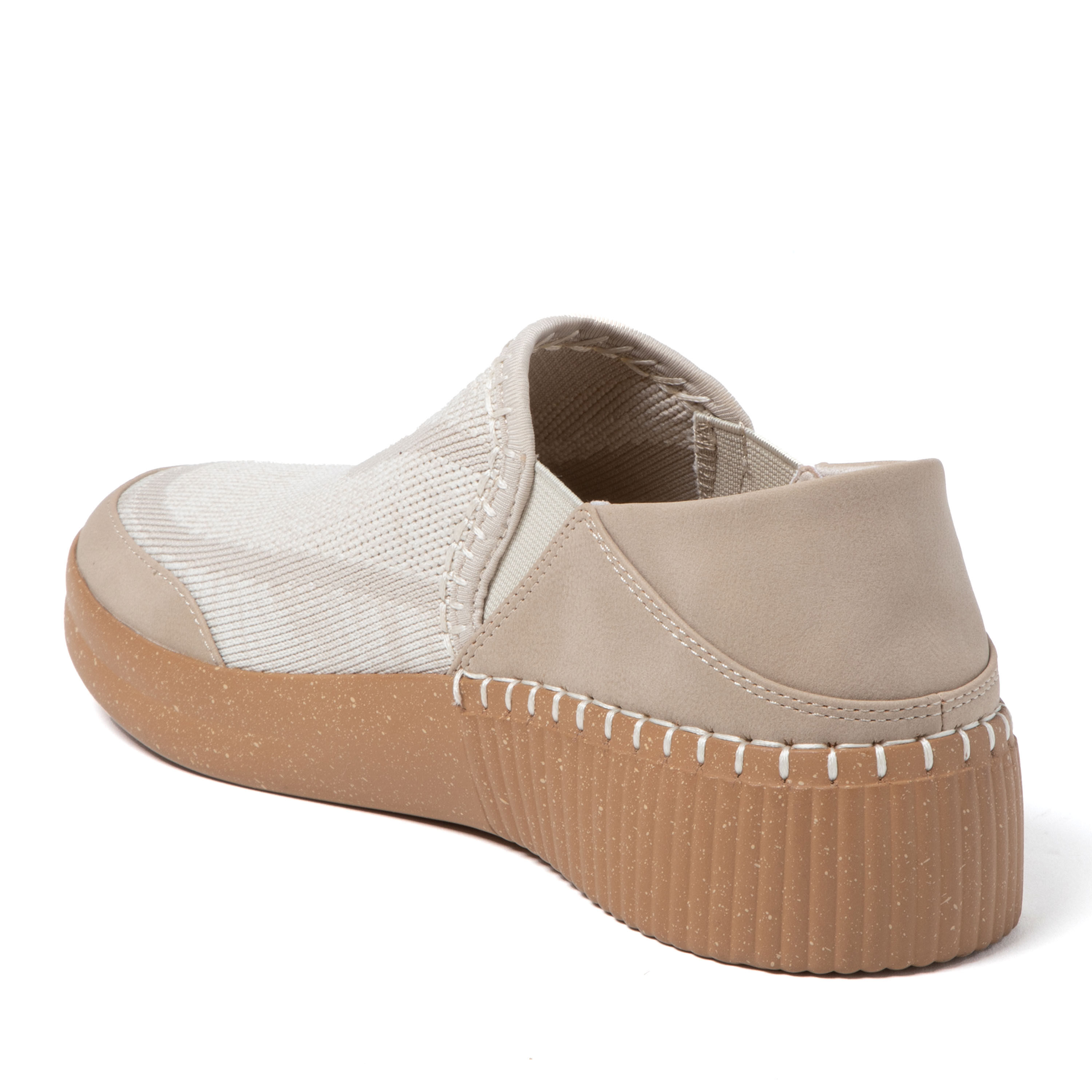 Dearfoams Woman's XL 11-12 Fresh Feel Slippers Shoes Sleet