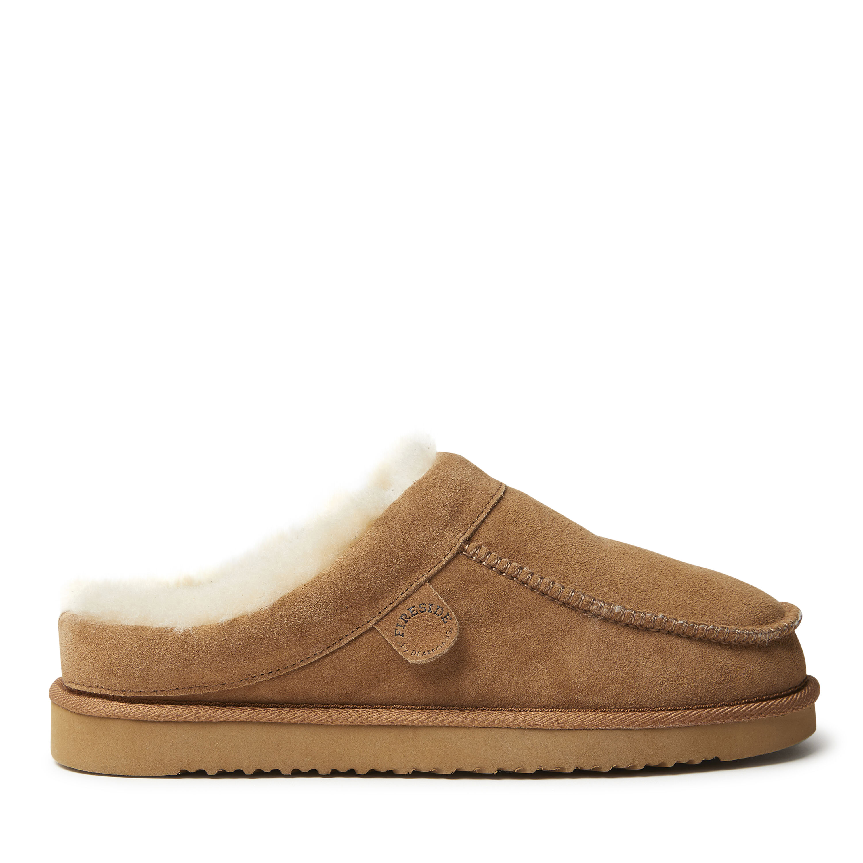 Men's Griffith Genuine Shearling Moc Toe Clog Slipper
