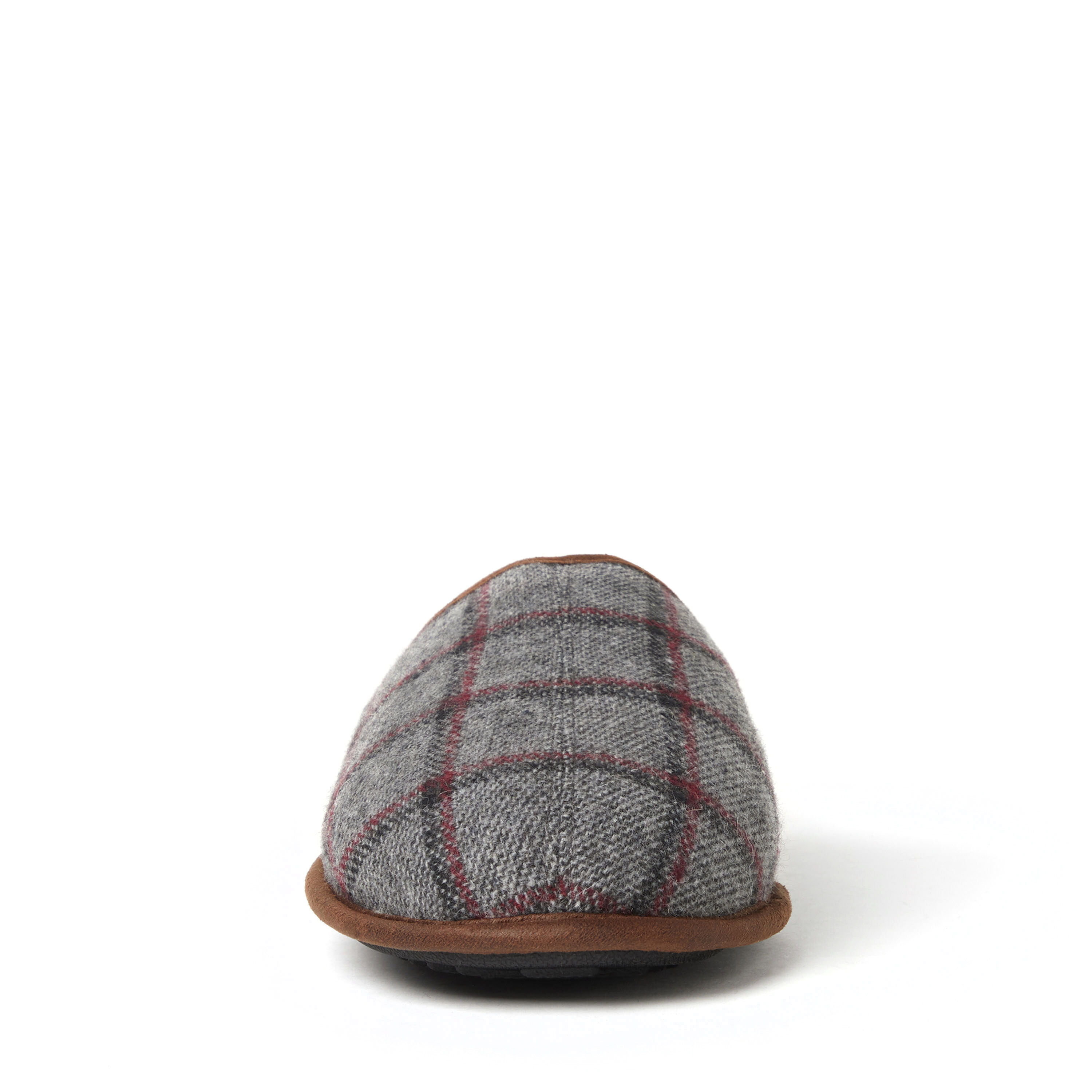 Men's Riley Woven Plaid Scuff Slipper