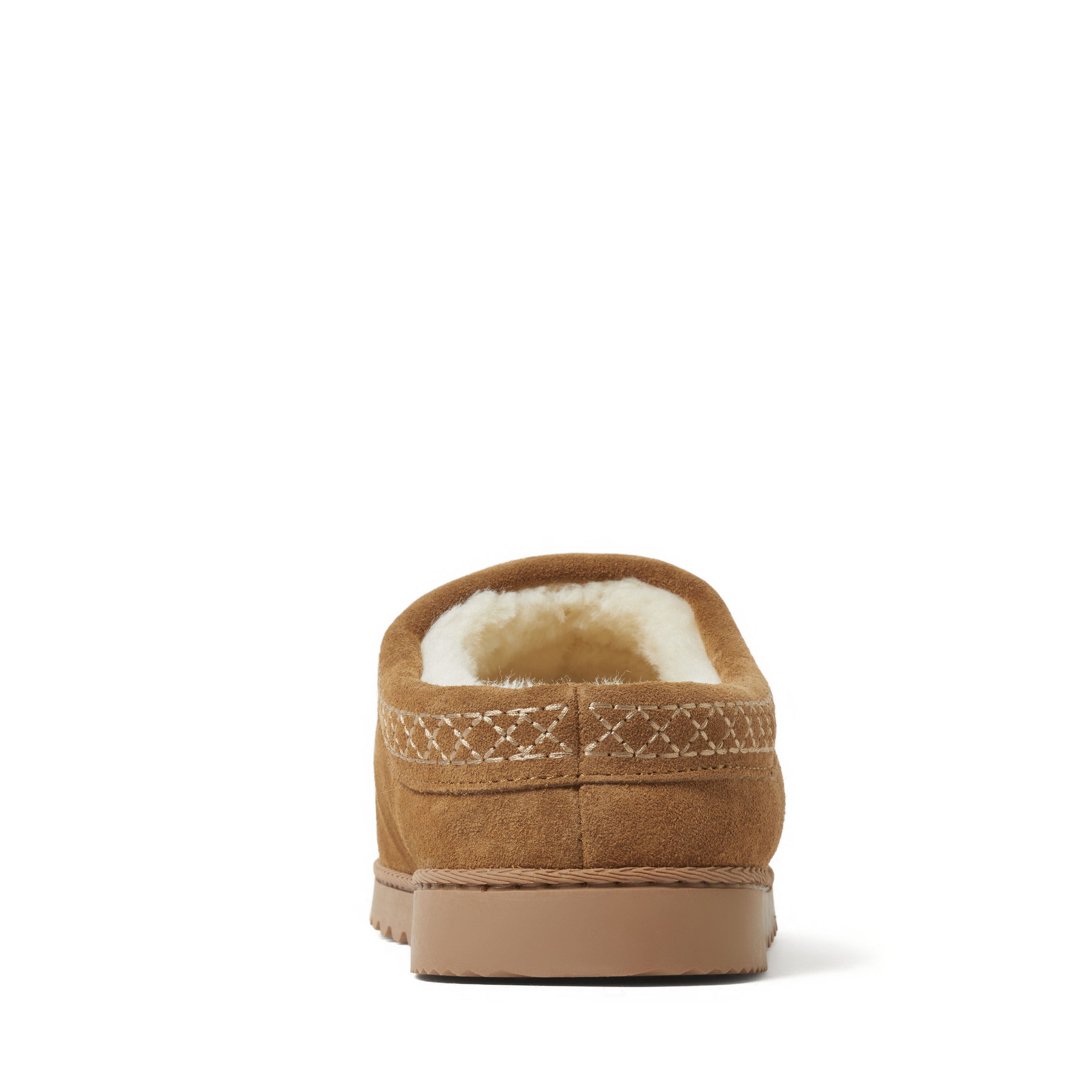 Men's Dean Genuine Suede Clog with Embroidery