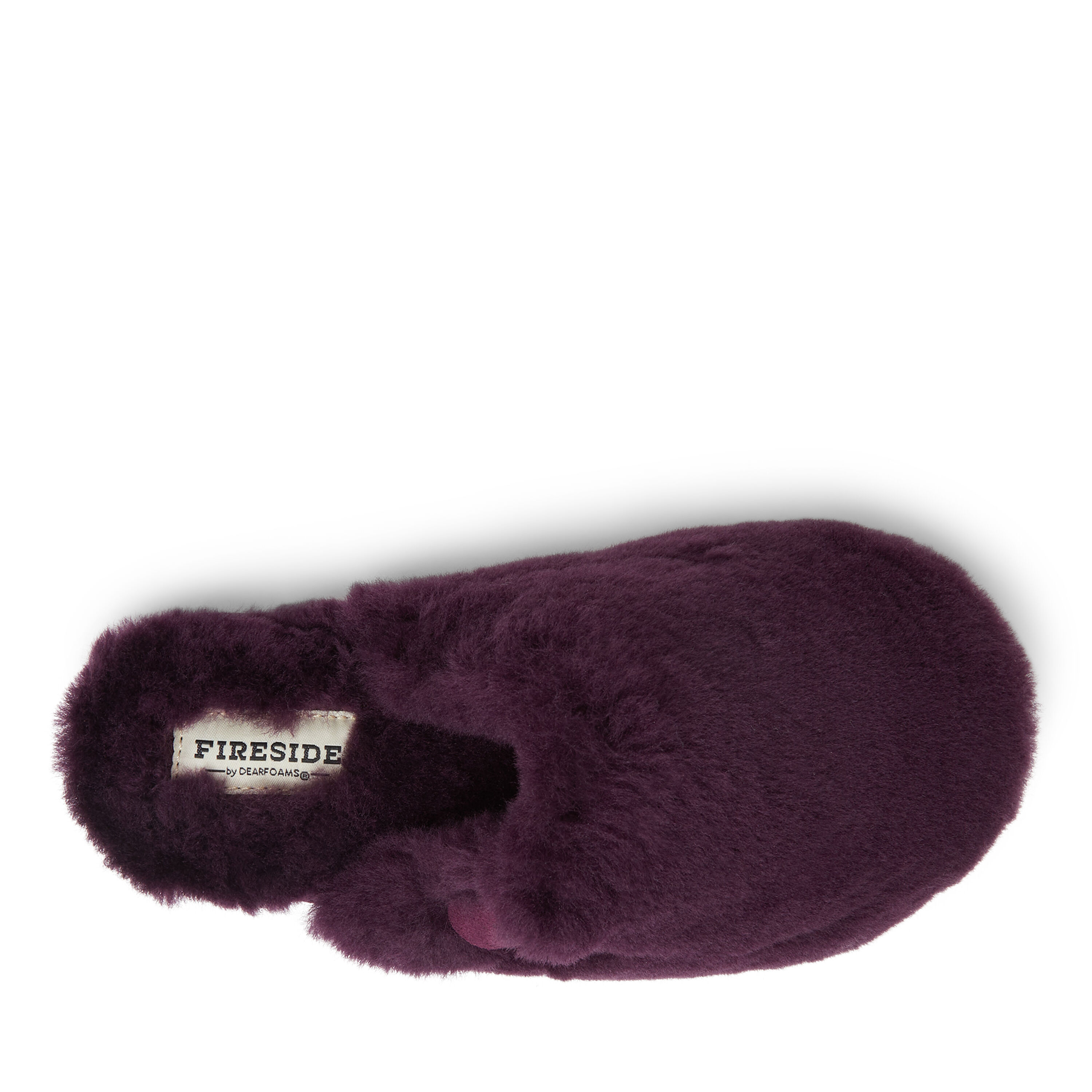 Women's  Fireside By Dearfoams Shelly Beach Genuine Shearling Scuff