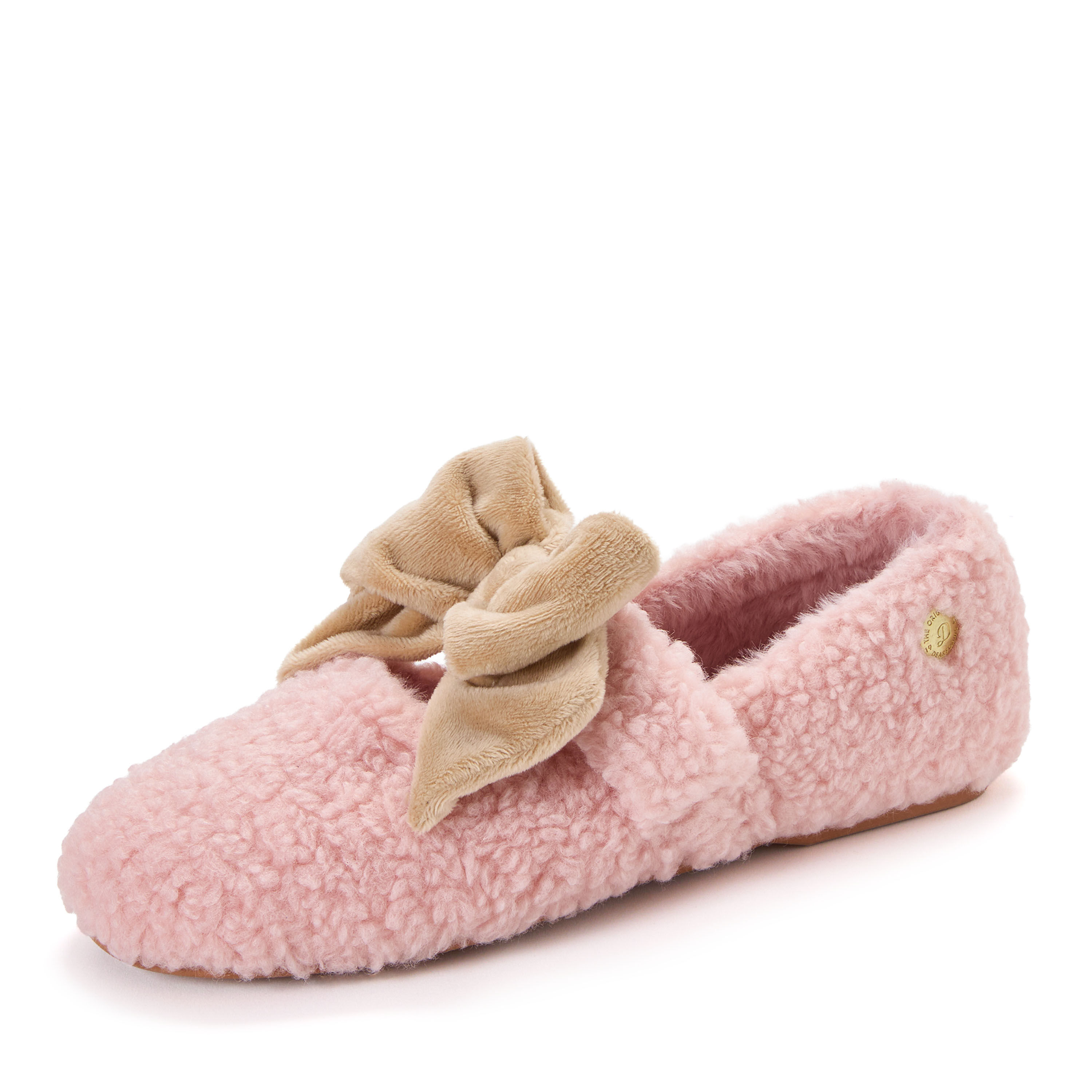Dearfoams Women's Pennie Maryjane With Bow Slippers