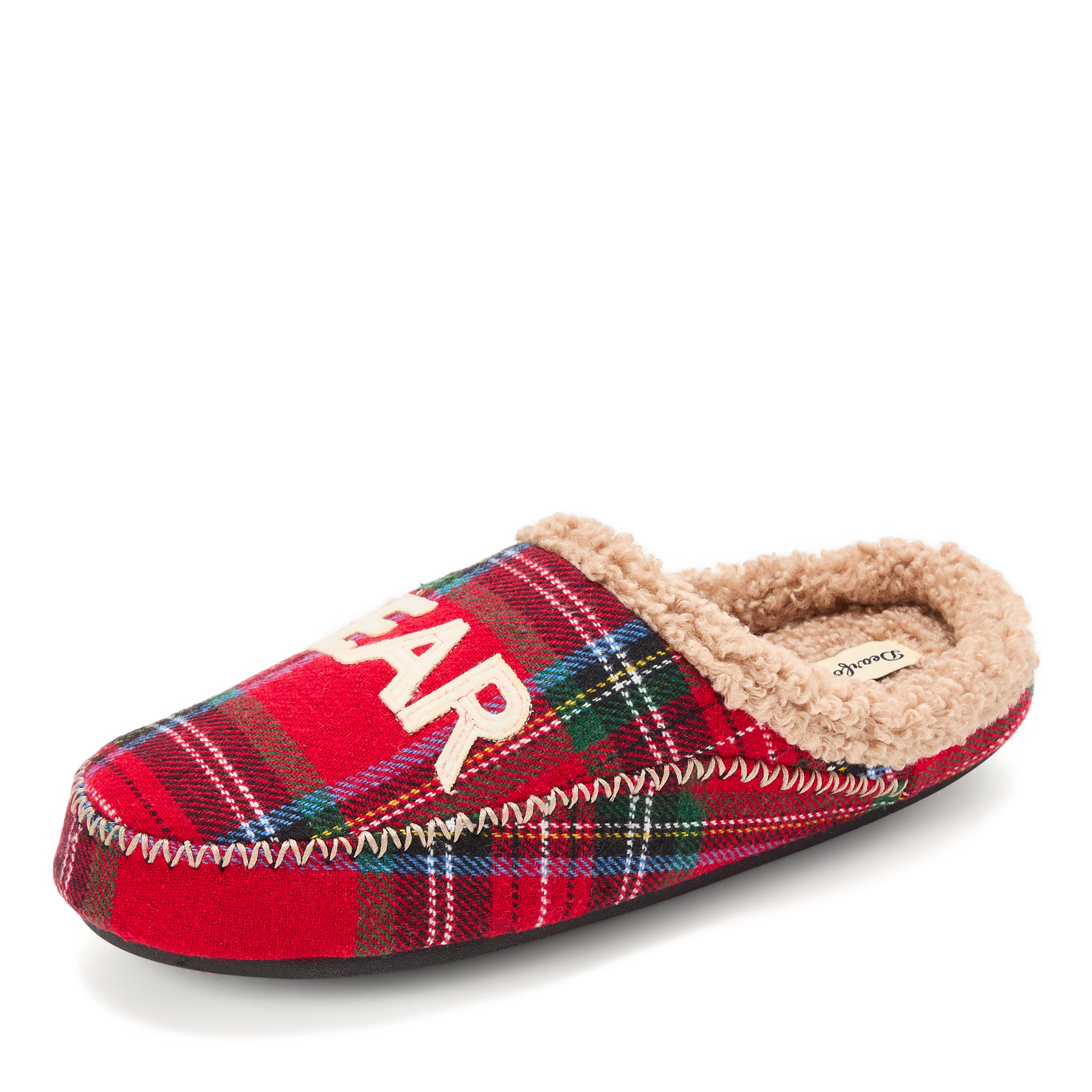 Men's Papa Bear Plaid Clog