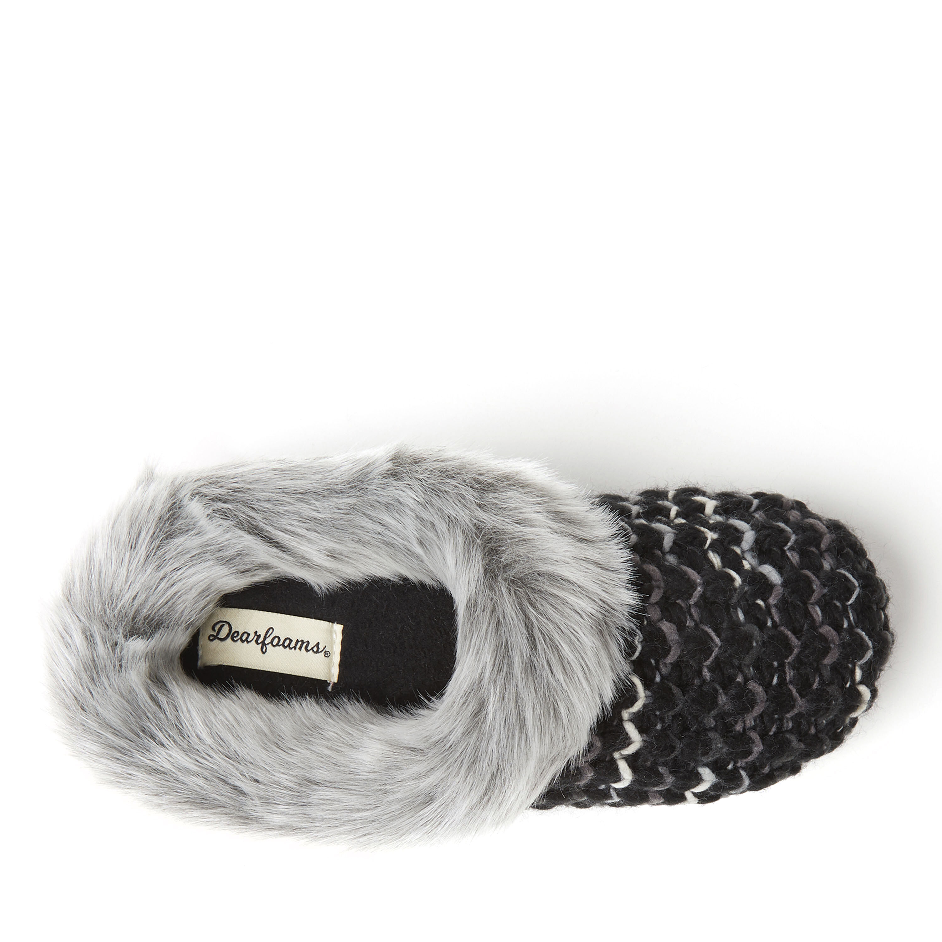 Women's Hannah Textured Knit Clog Slipper