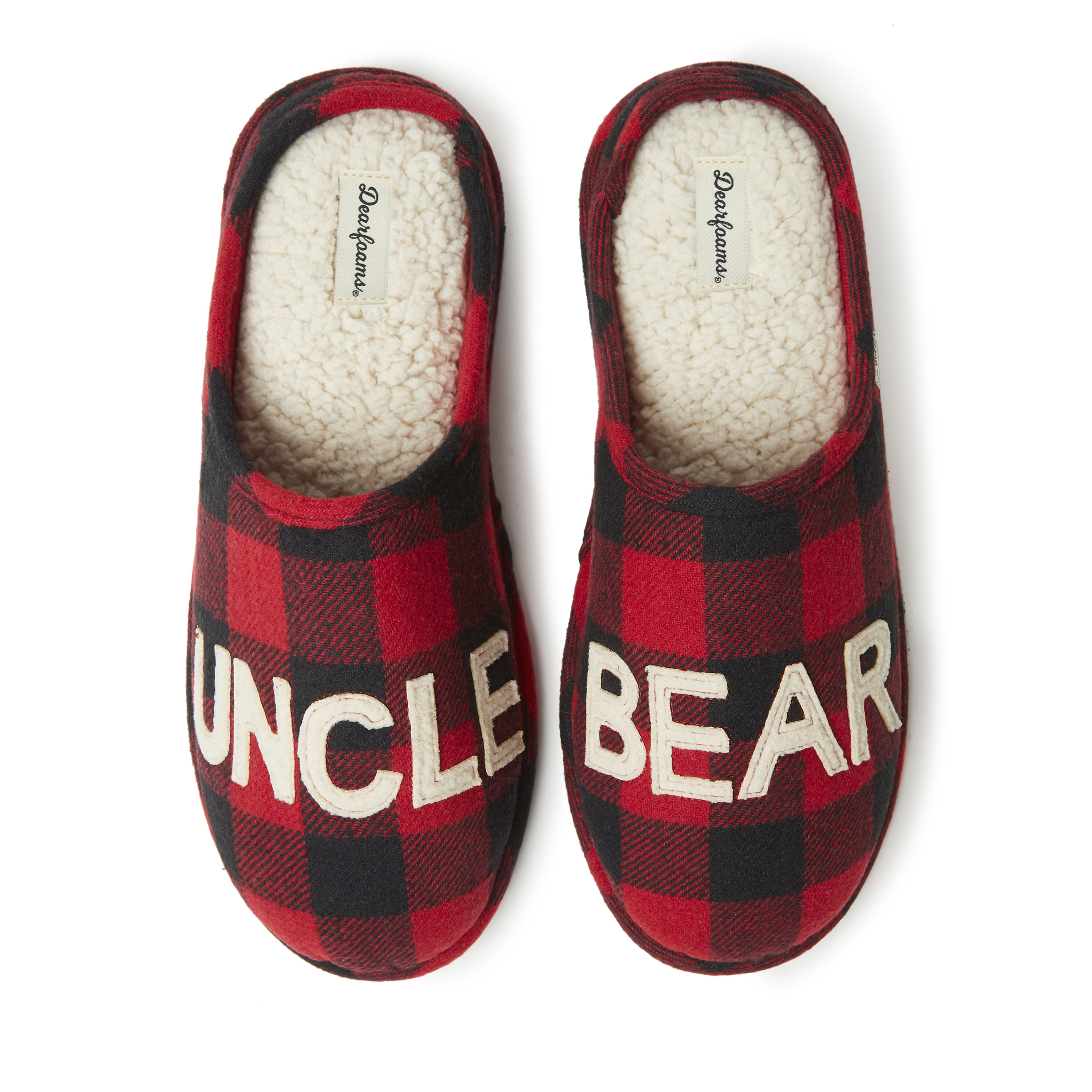 Uncle Bear Buffalo Check Clog Slipper