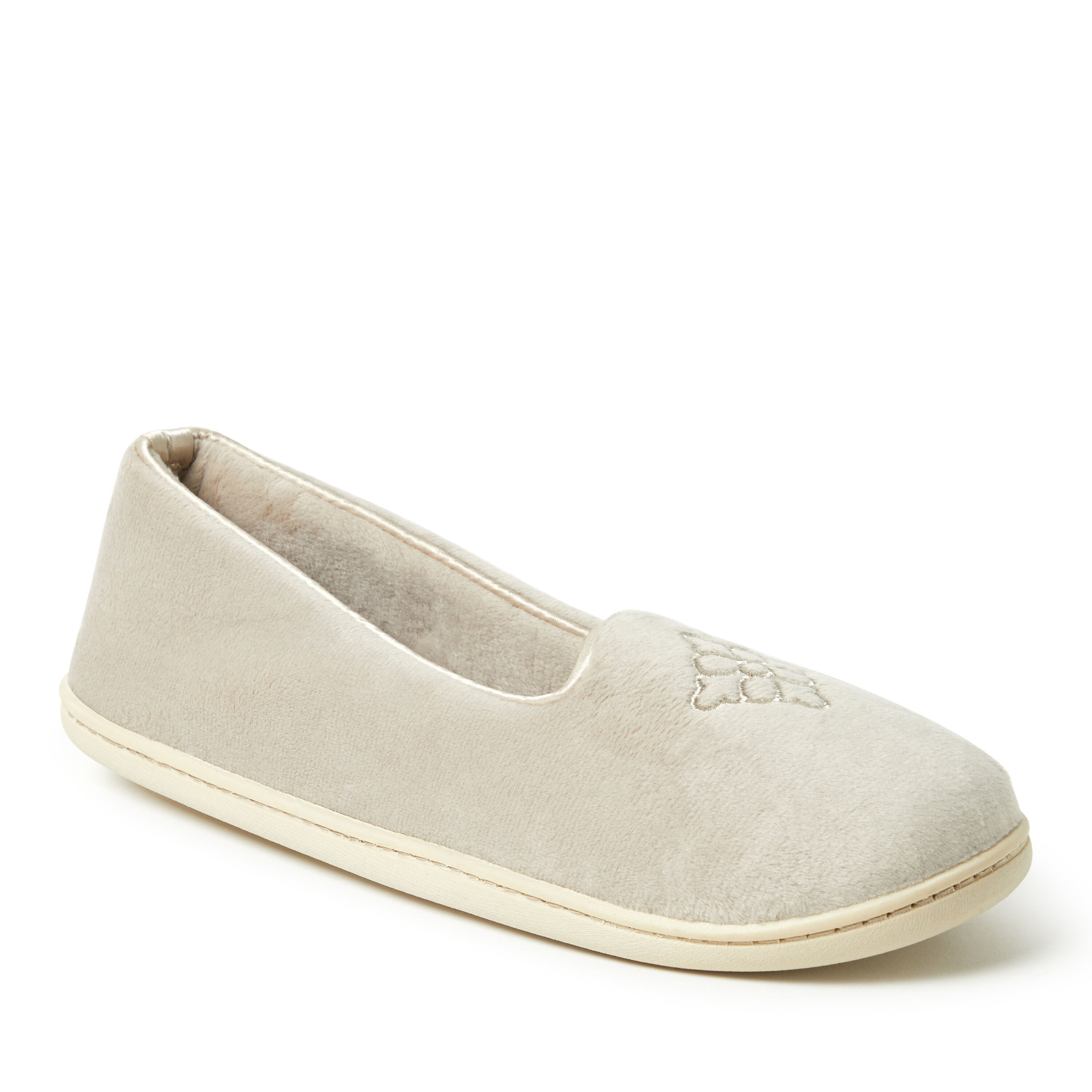Dearfoams women's rebecca microfiber velour slipper 2025