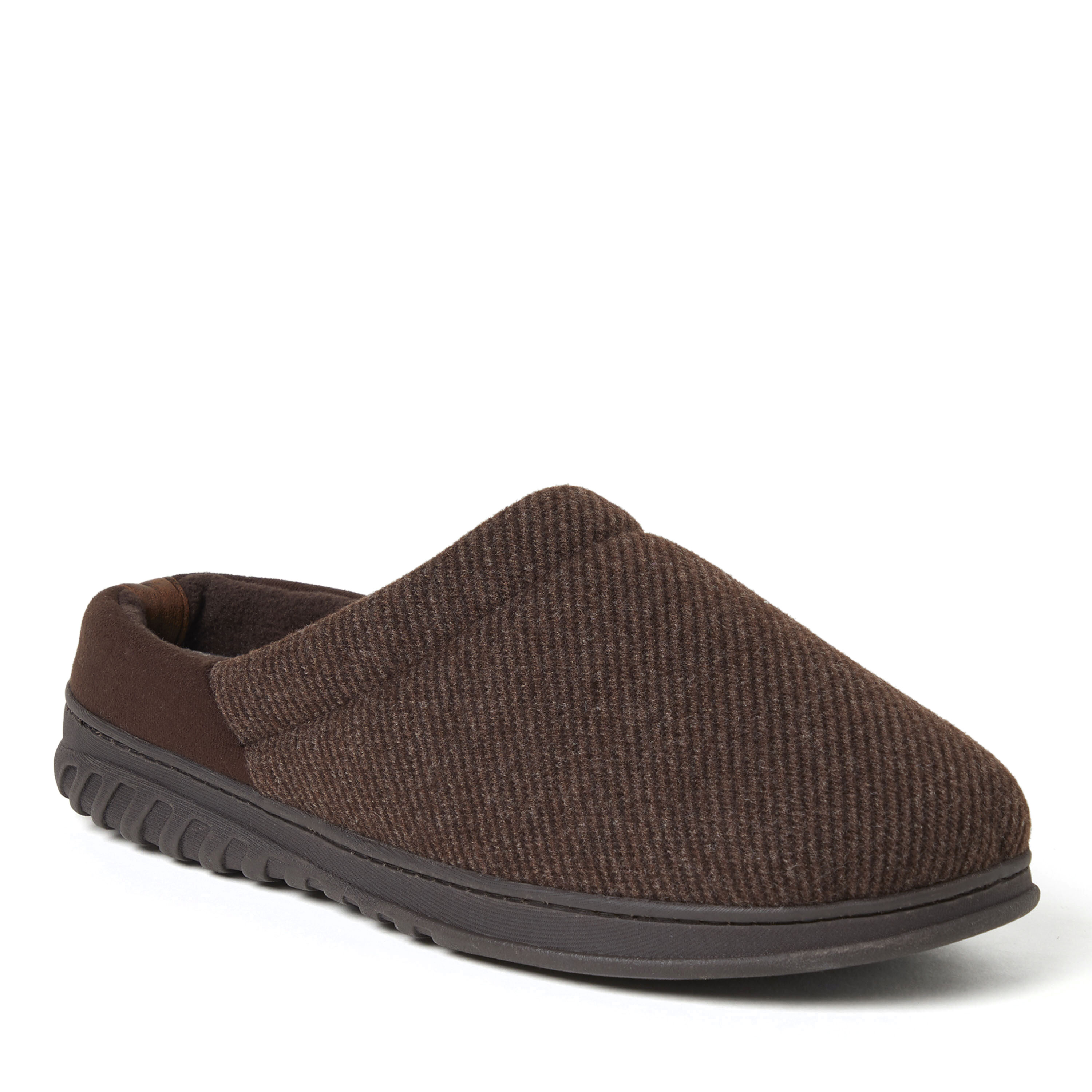 Men's Steven Woven Clog with Fairisle Footbed Slipper