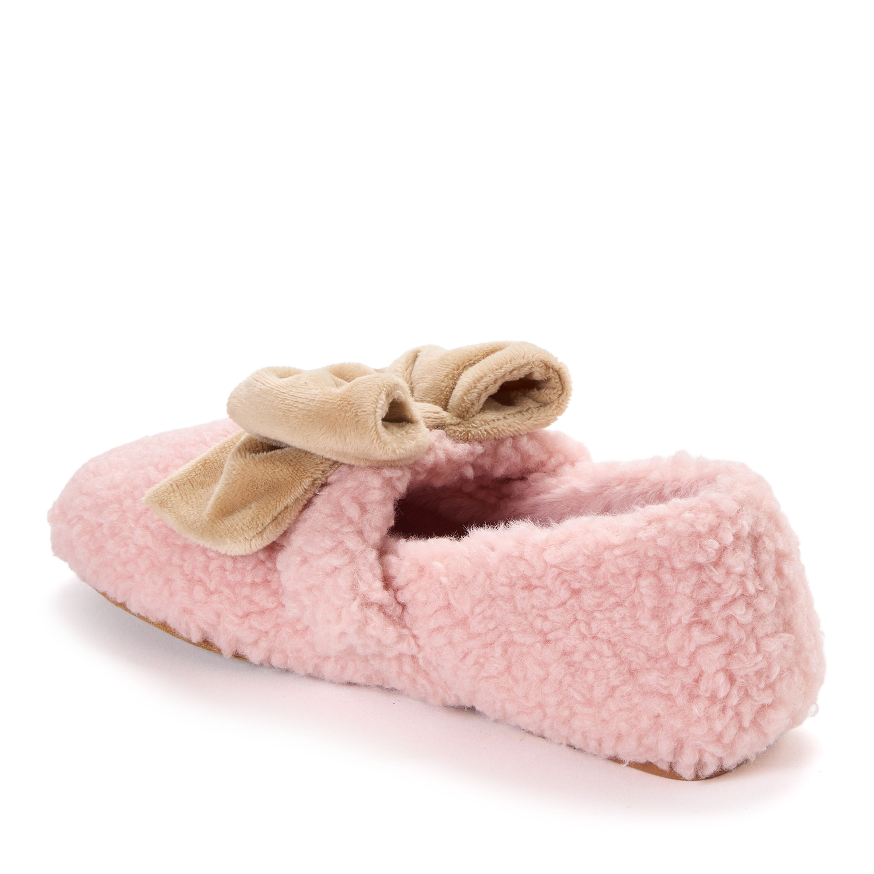 Dearfoams Women's Pennie Maryjane With Bow Slippers