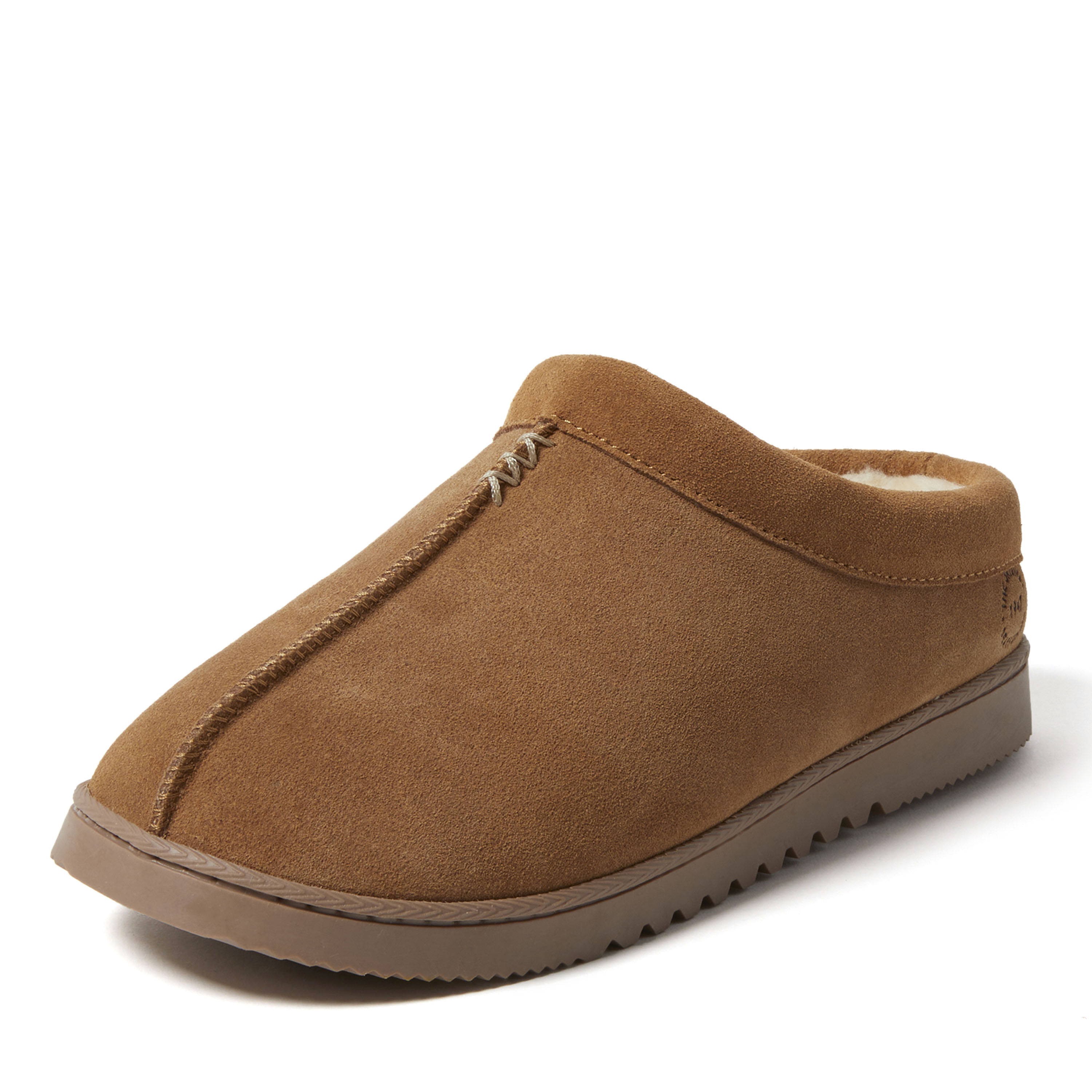 Men's Dean Genuine Suede Clog With Prayer Seam