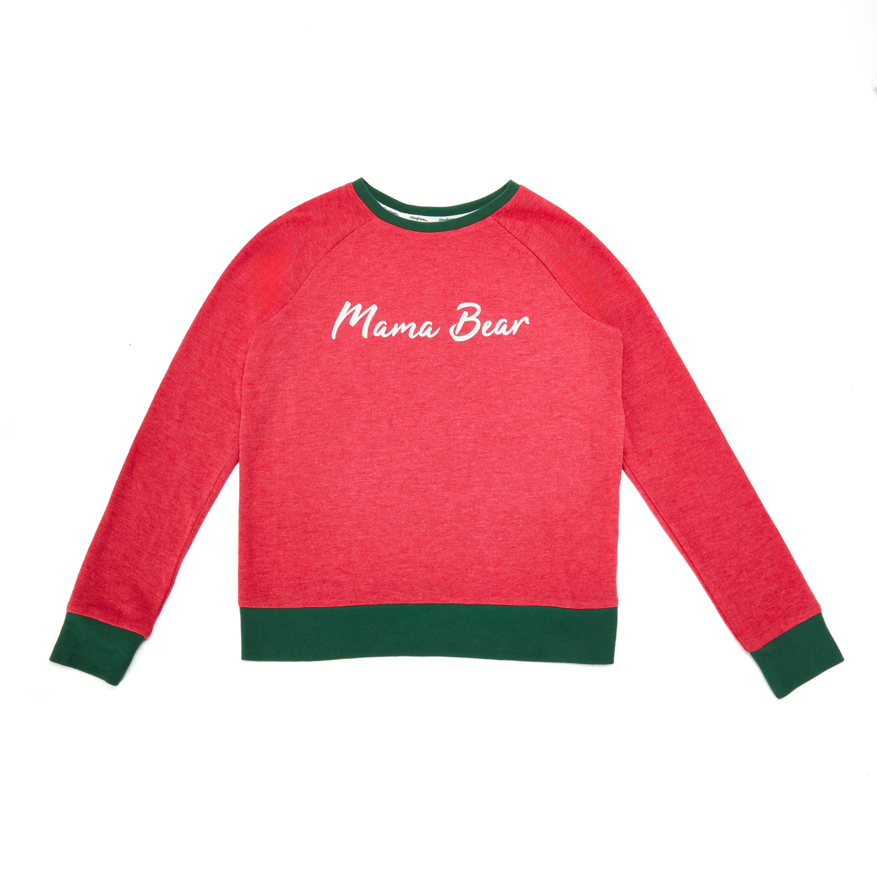 Mama Bear Holiday Pajama & Slippers Set