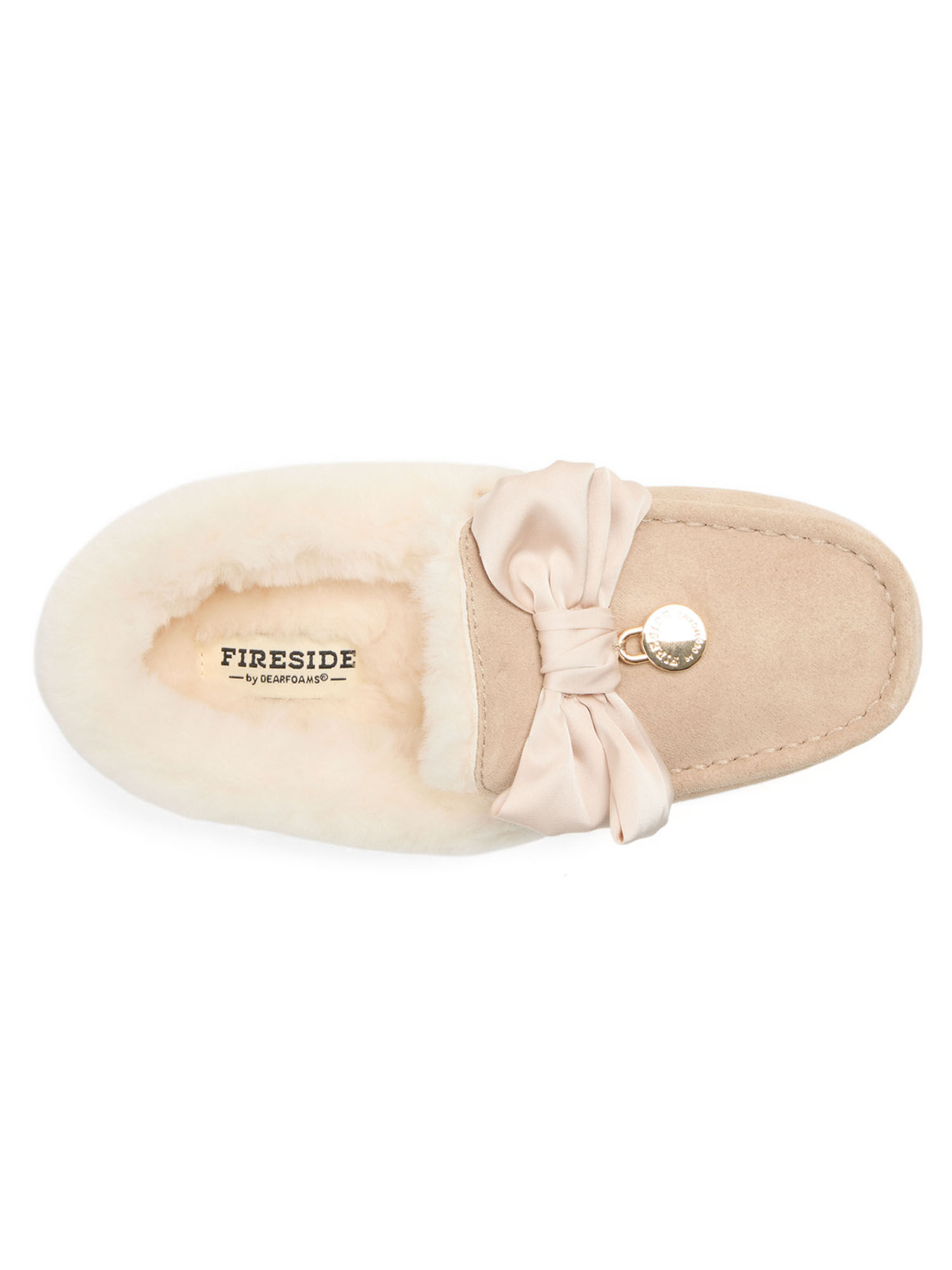 Women's Mel Dream Bow Genuine Shearling Moccasin