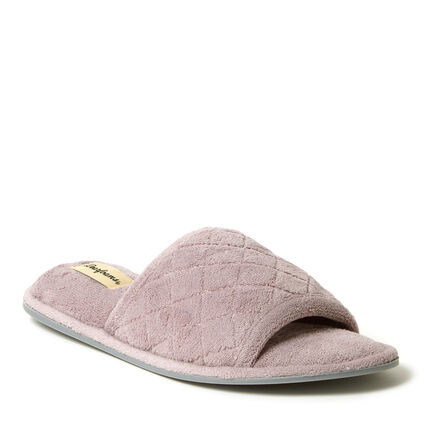 Women's Beatrice Microfiber Terry Slide with Quilted Vamp