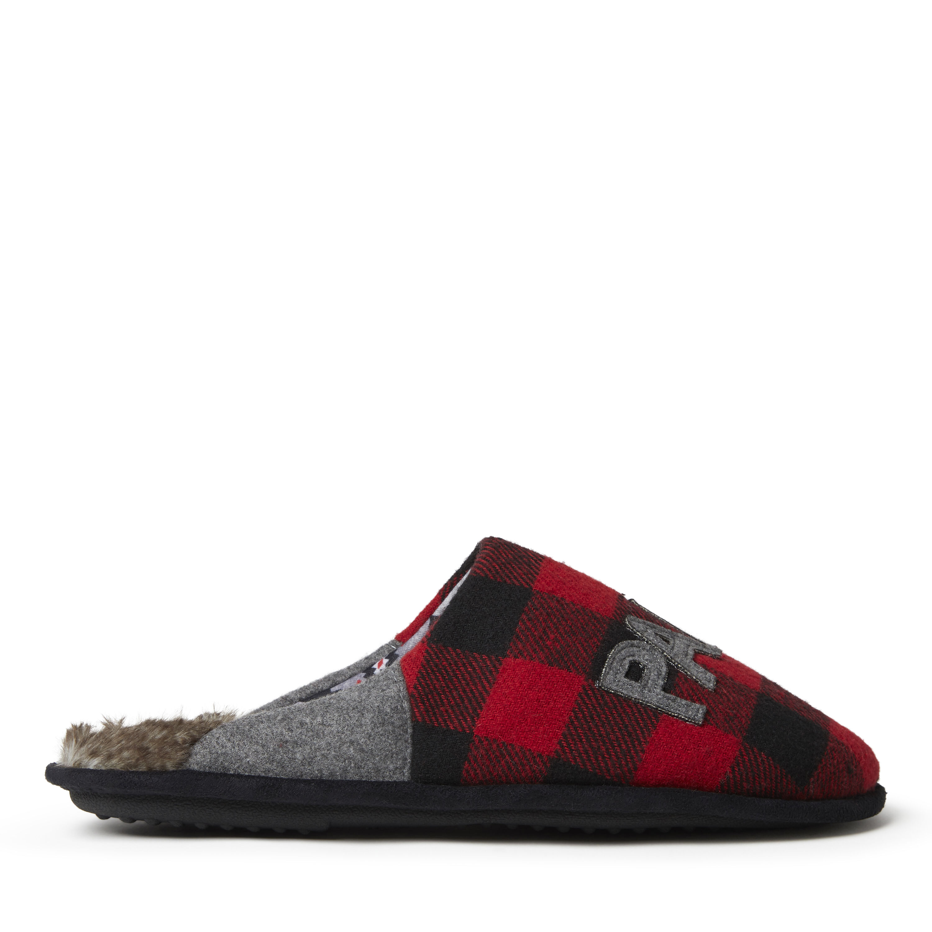 Men s Buffalo Check Papa Bear Scuff