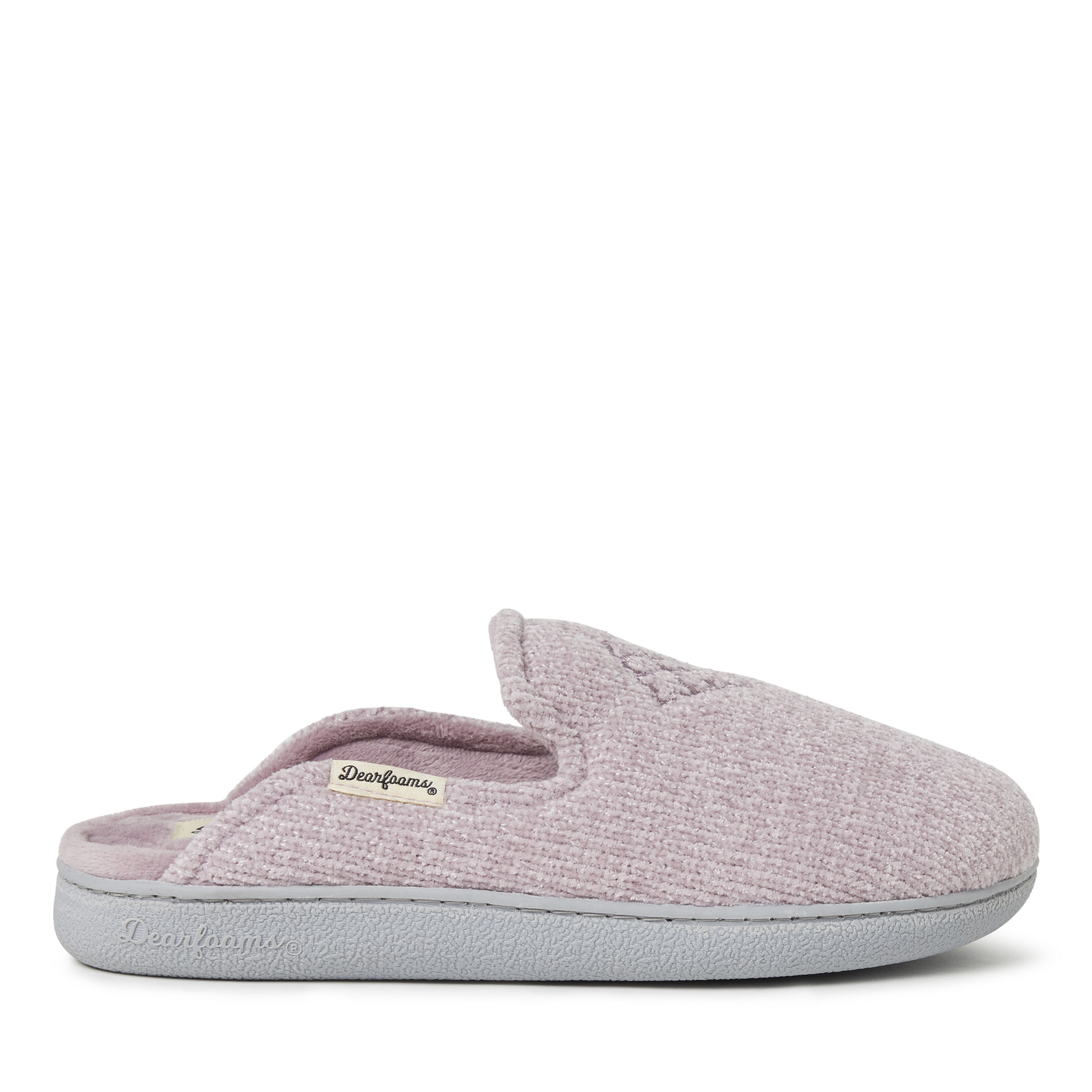 Women's Erin Embroidery Chenille Scuff Slipper