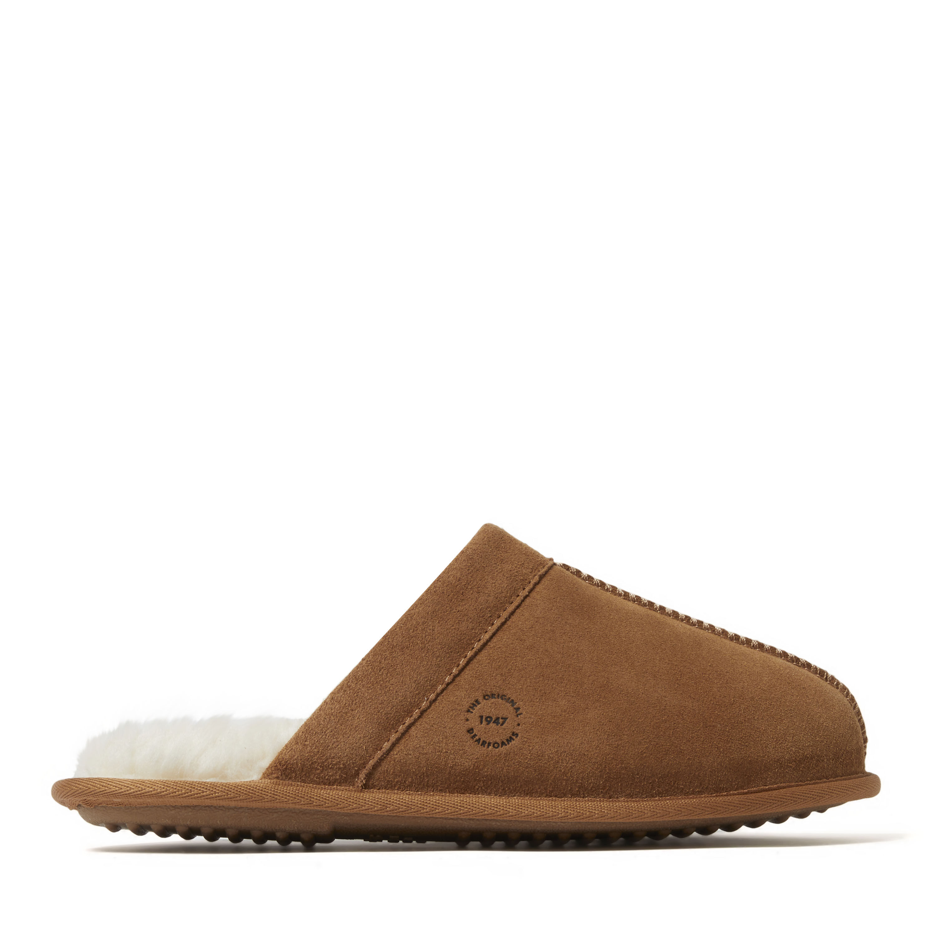 Men's Kirk Genuine Suede Scuff With Prayer Seam