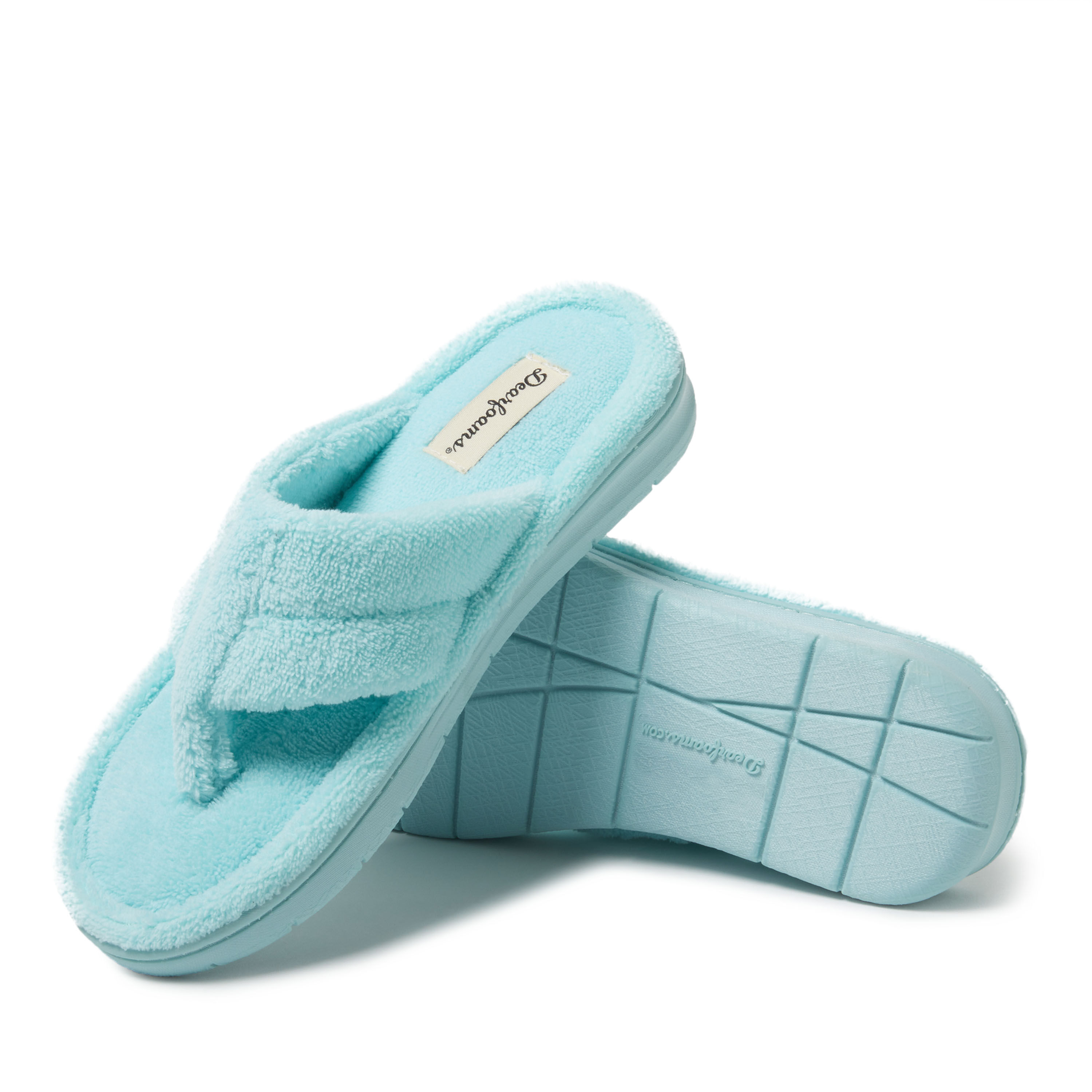 Dearfoam flip clearance flop slippers