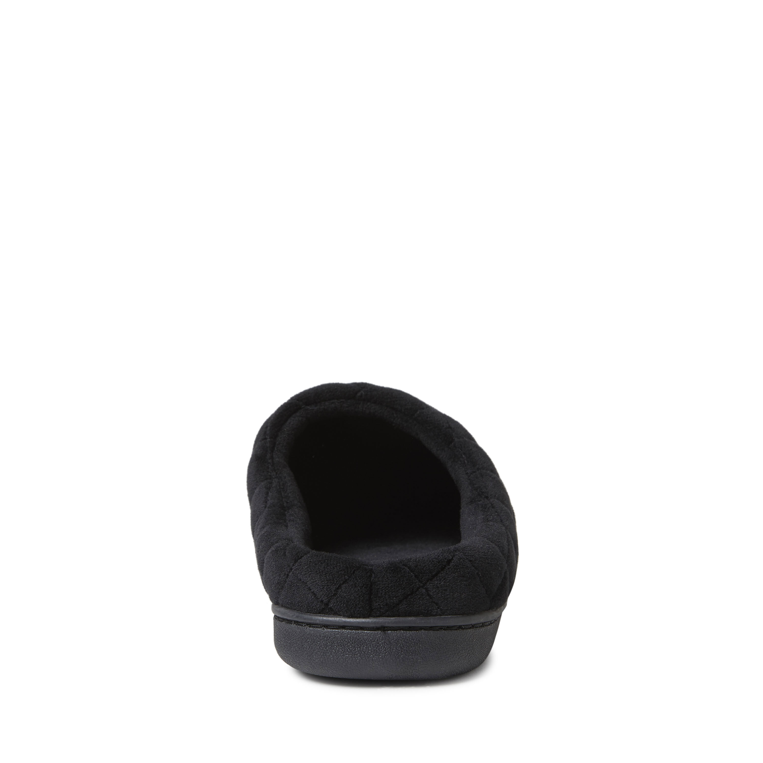Women's darcy microfiber velour clog with quilted cuff slipper store