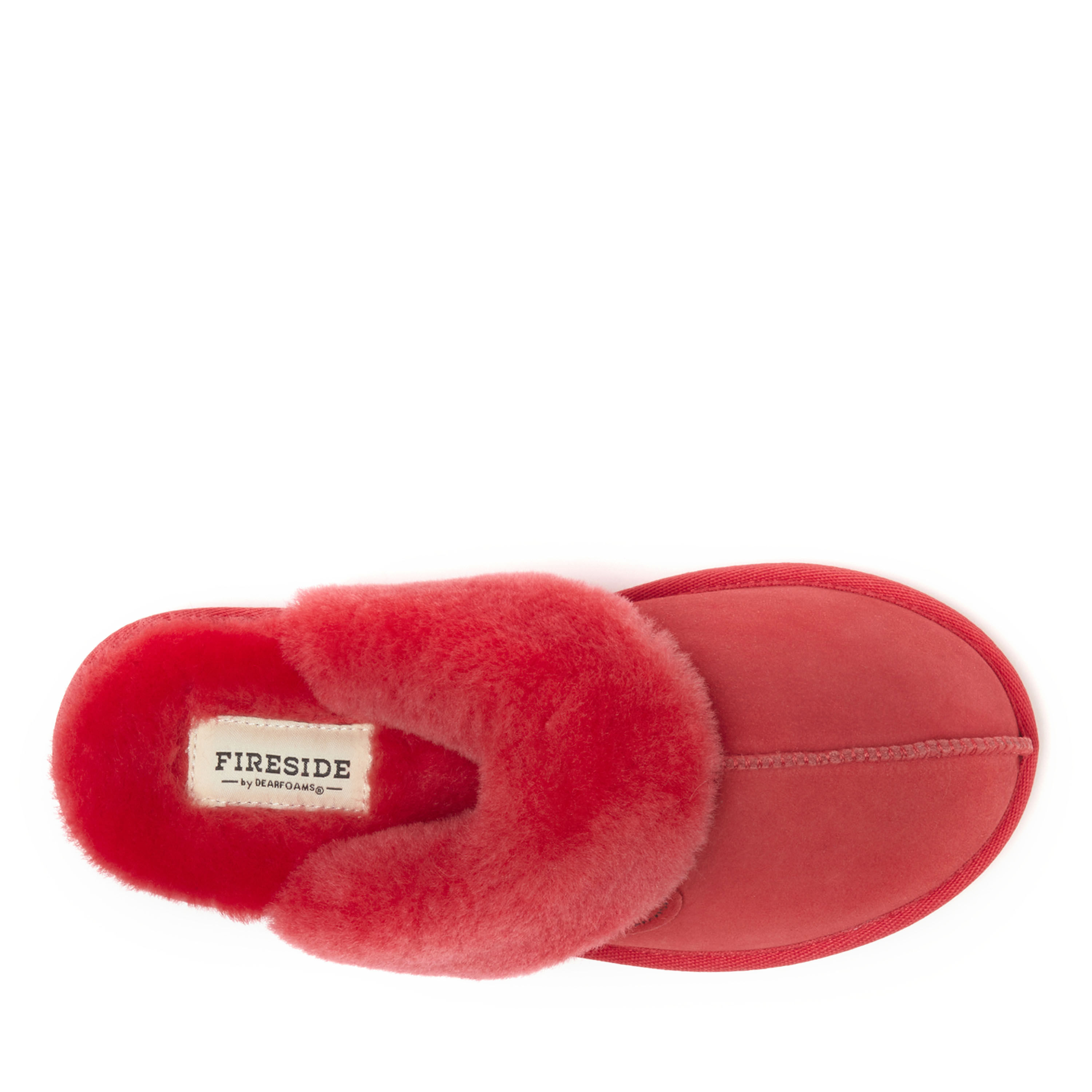 Women's Fireside By Dearfoams Sydney Genuine Shearling Scuff