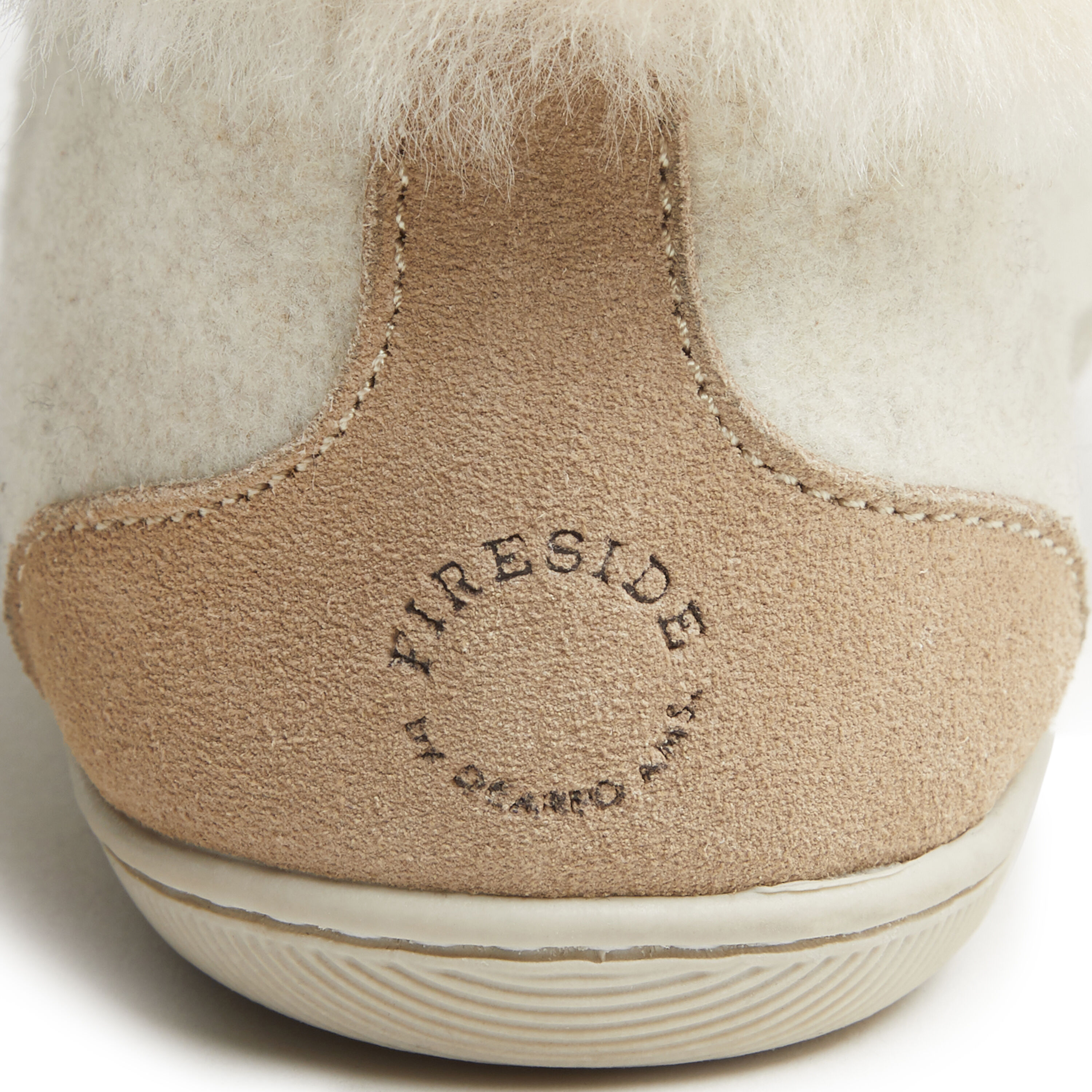 Women's Brisbane Sparkle Fairisle Knit, Microwool and Genuine Shearling Foldover Moccasin Slipper with Tie