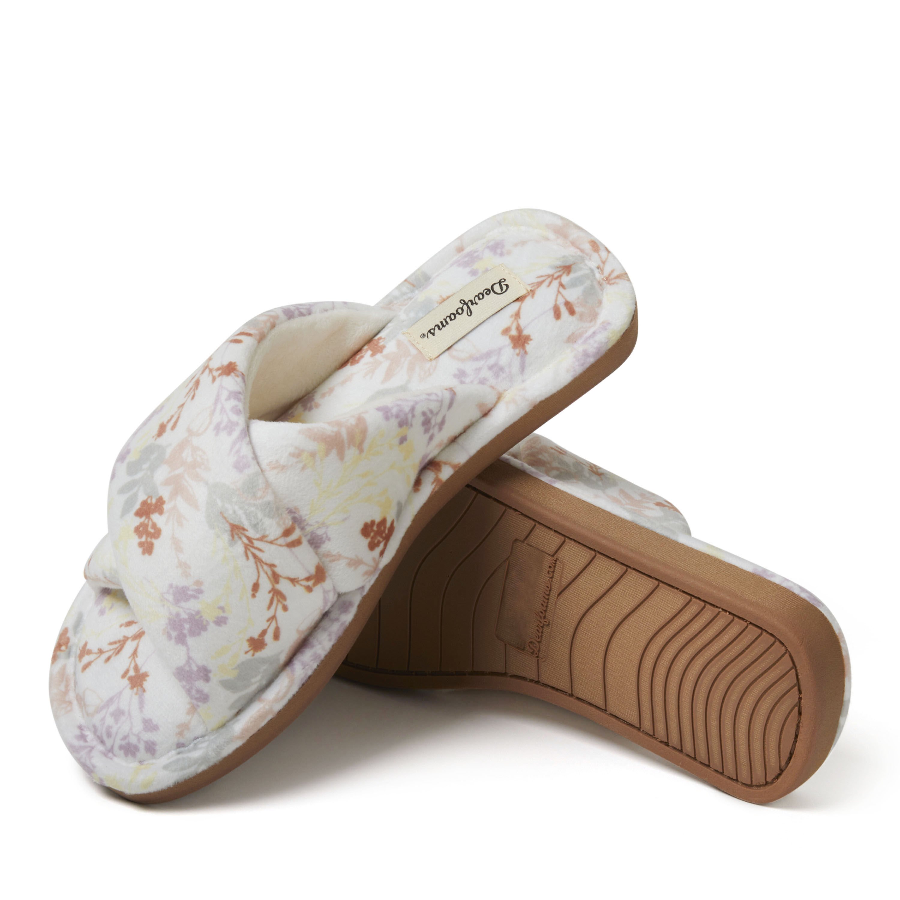 Dearfoams maeve outlet velour slide