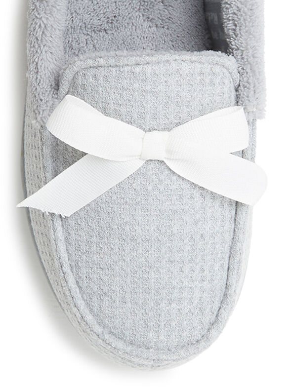 Women's Waffle and Terry Moccasin - Main Image