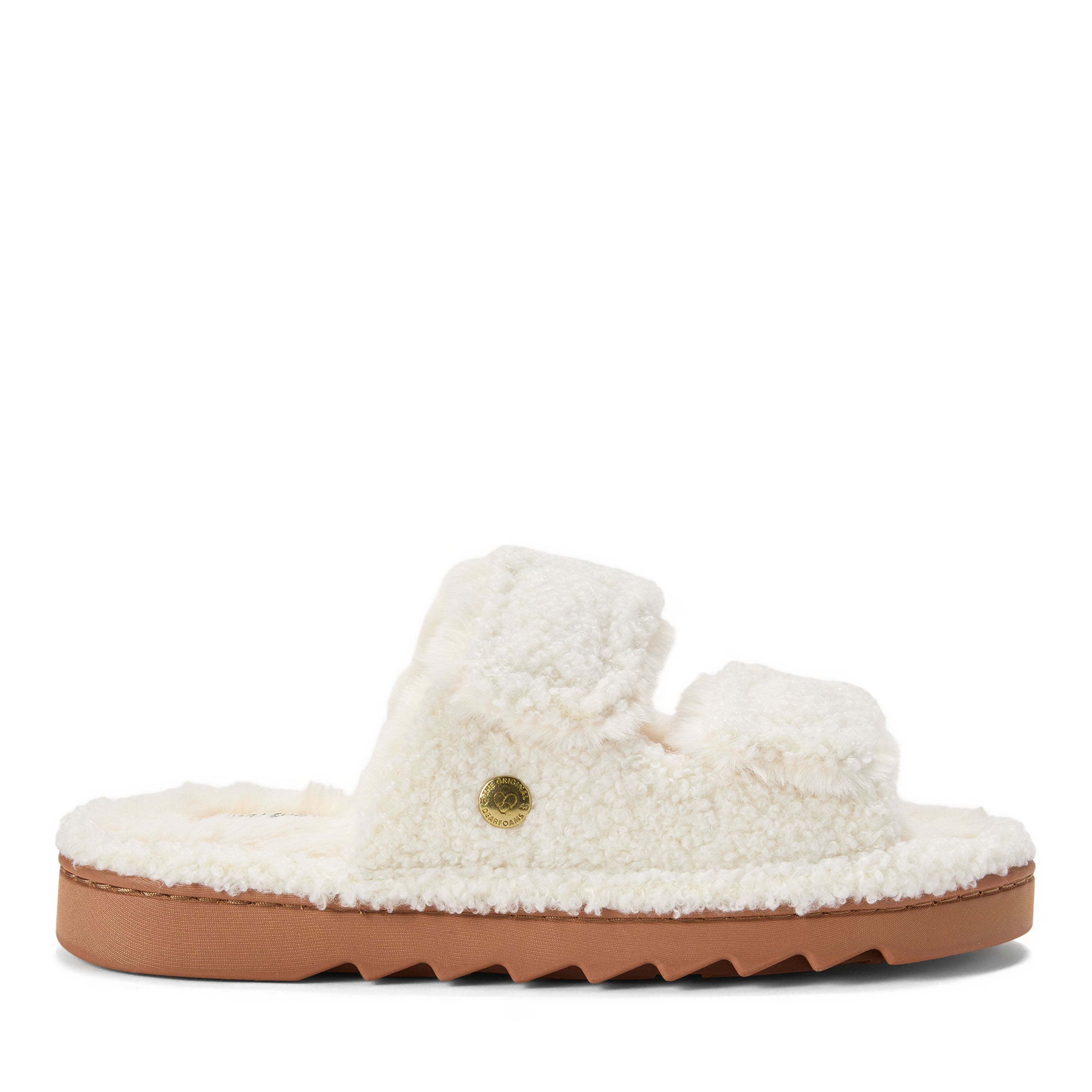 Women's Regina Teddy Double Band Slide