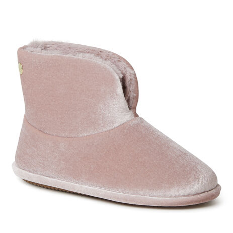 Women's Sara Shiny Velour Bootie