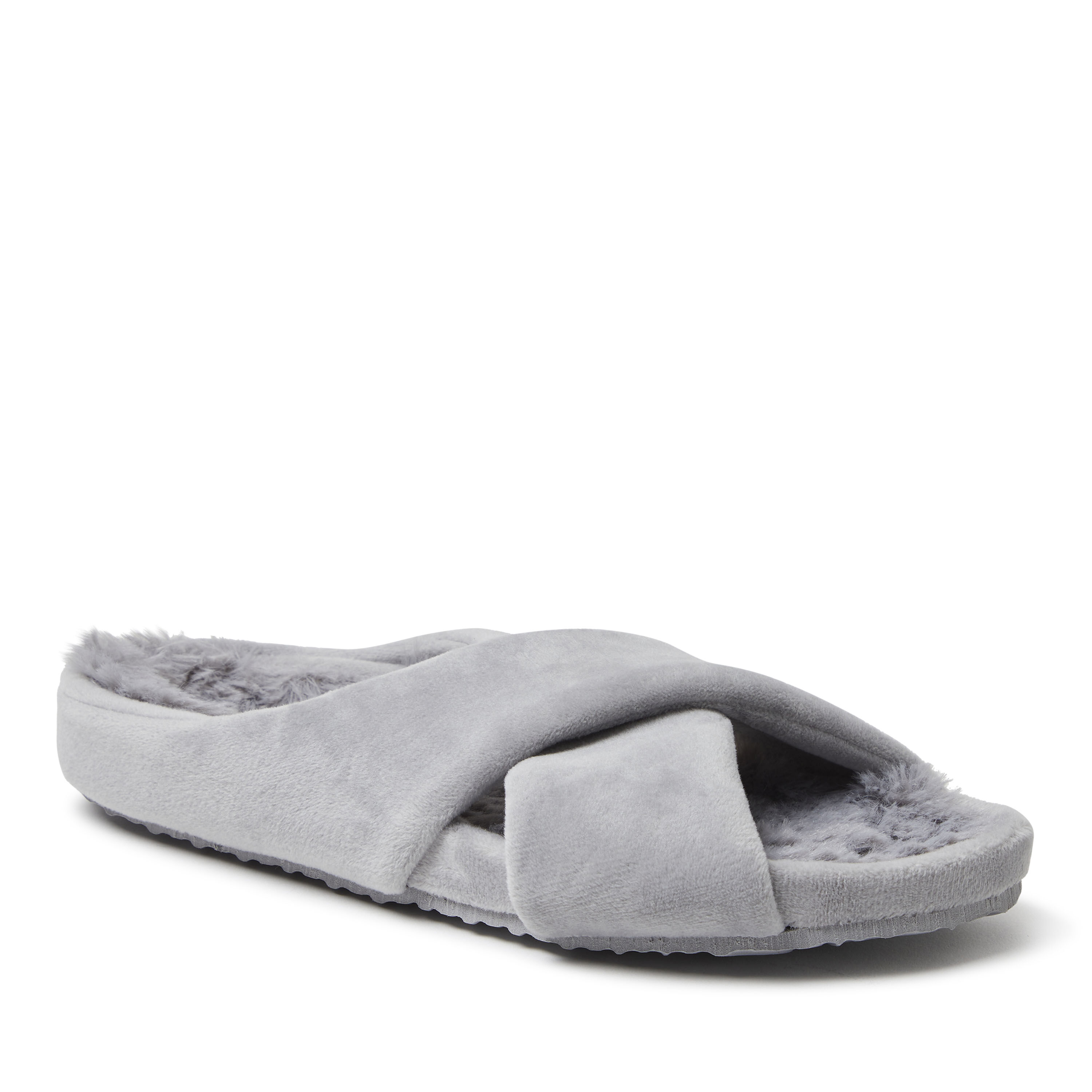 Women's Maeve Velour Crossband Molded Footbed Sandal