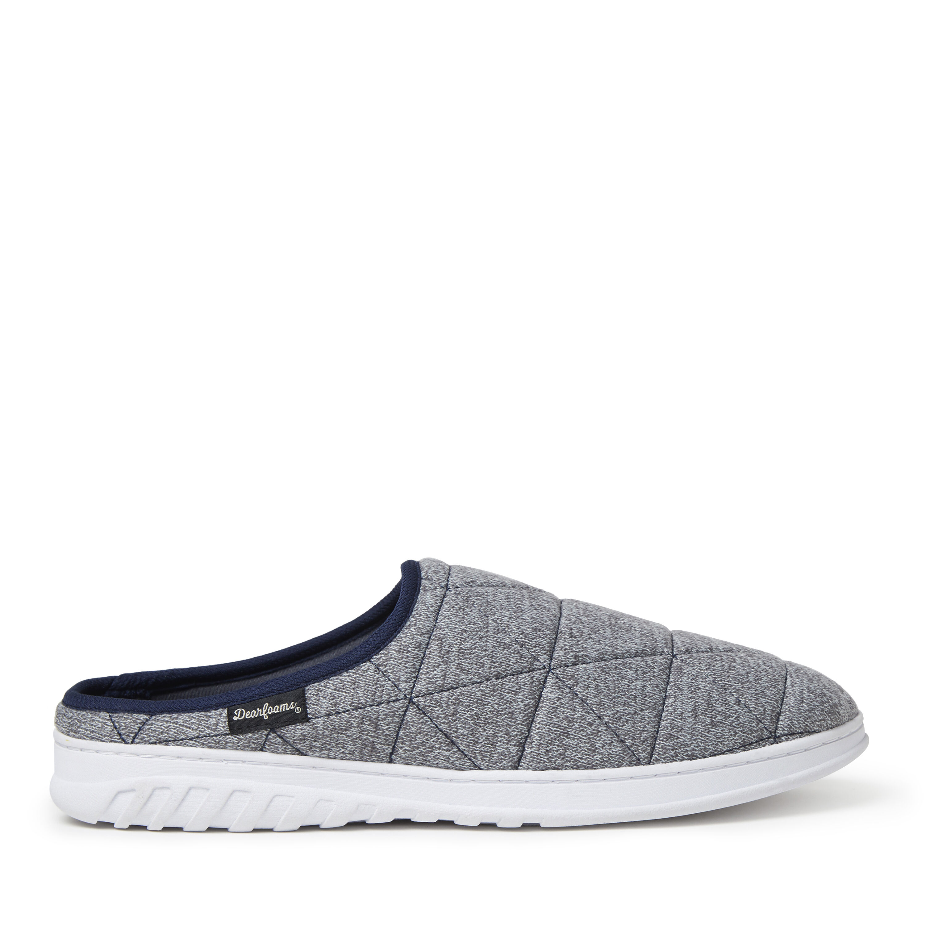 Men's Heathered Knit Clog Slipper