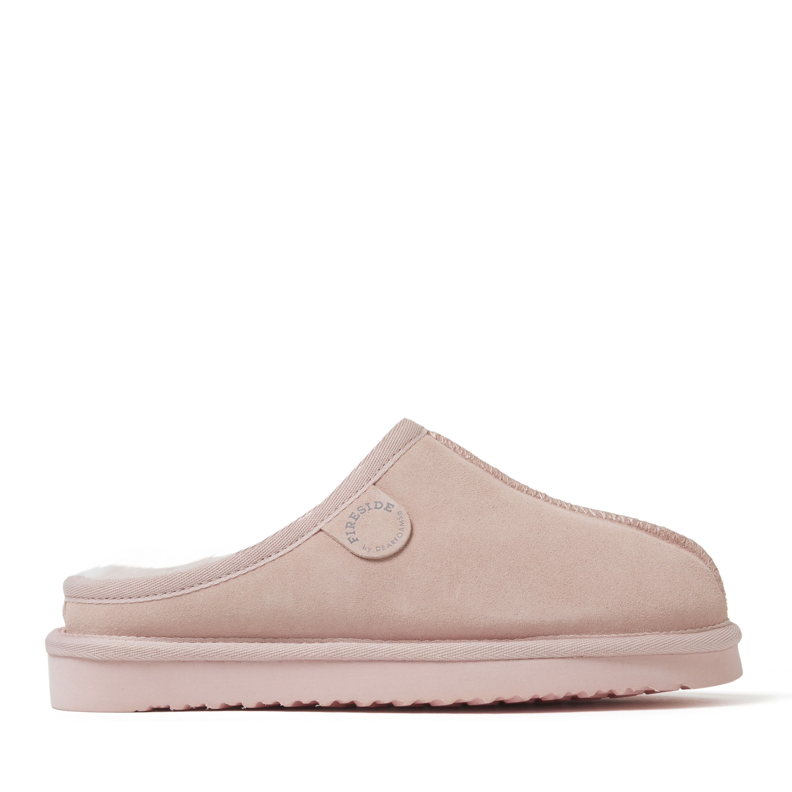 Women's Fireside by Dearfoams Greta Genuine Shearling Clog