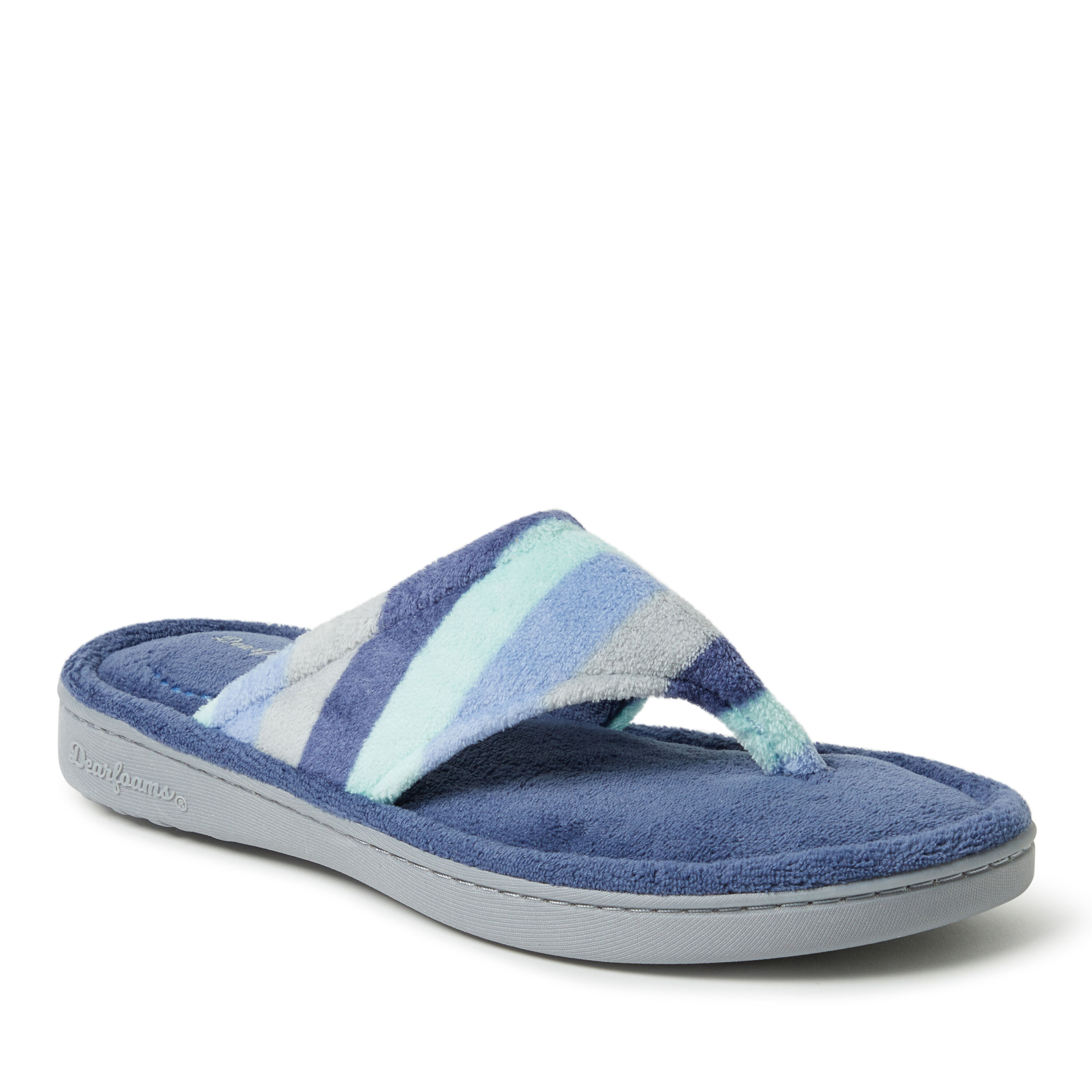 Dearfoams flip flop slippers on sale